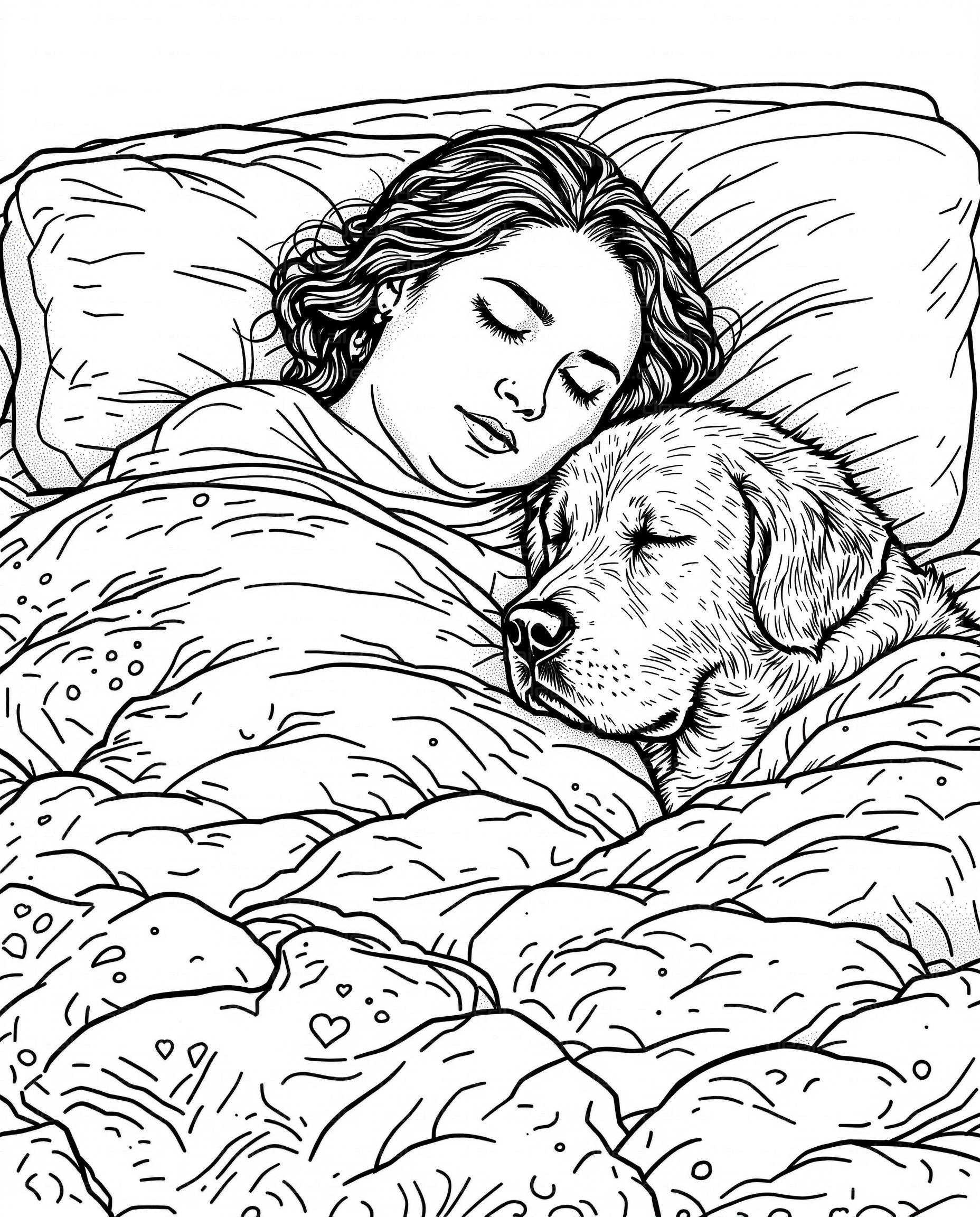 Peaceful Sleep with Best Friend