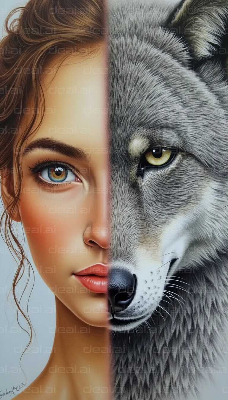 "Duality of Human and Wolf"