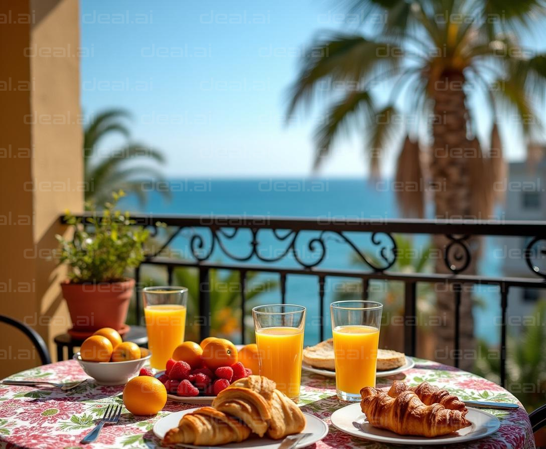 "Seaside Breakfast Bliss"