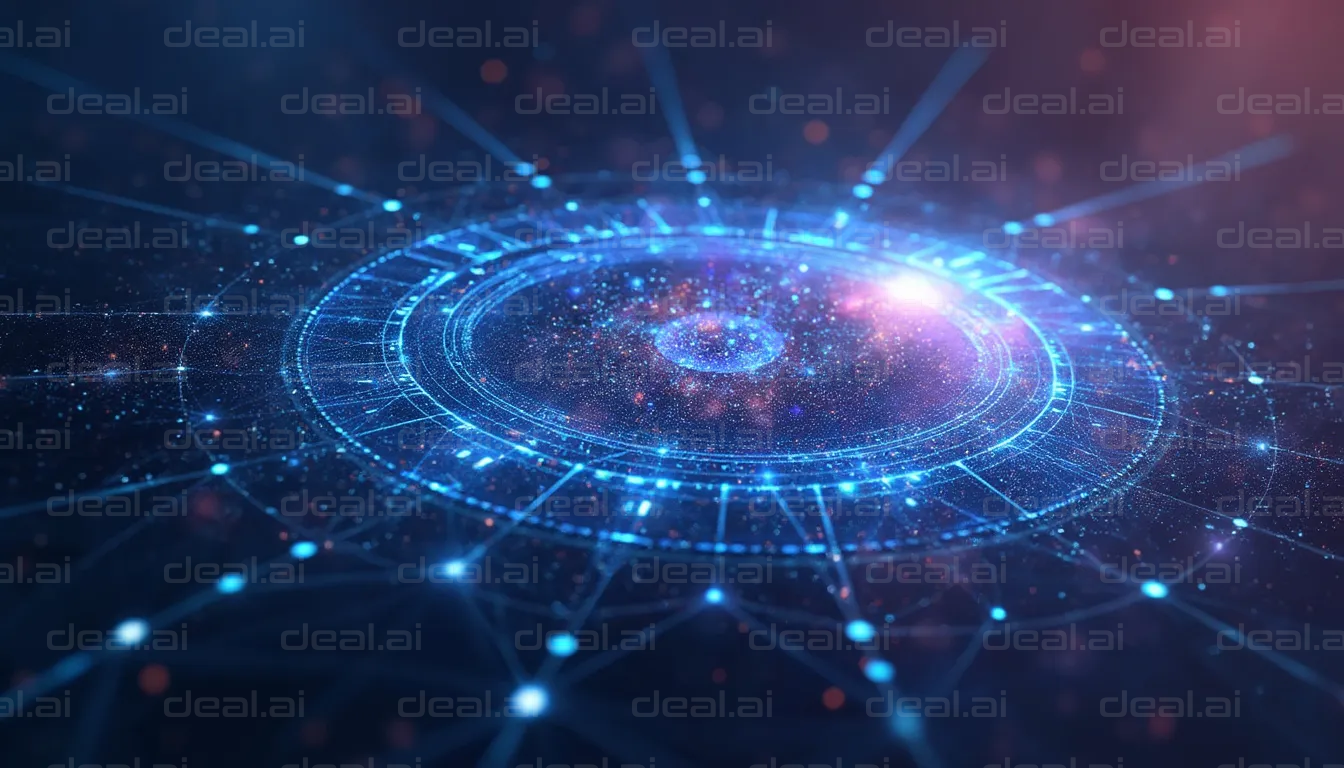 Futuristic Digital Cosmos Design