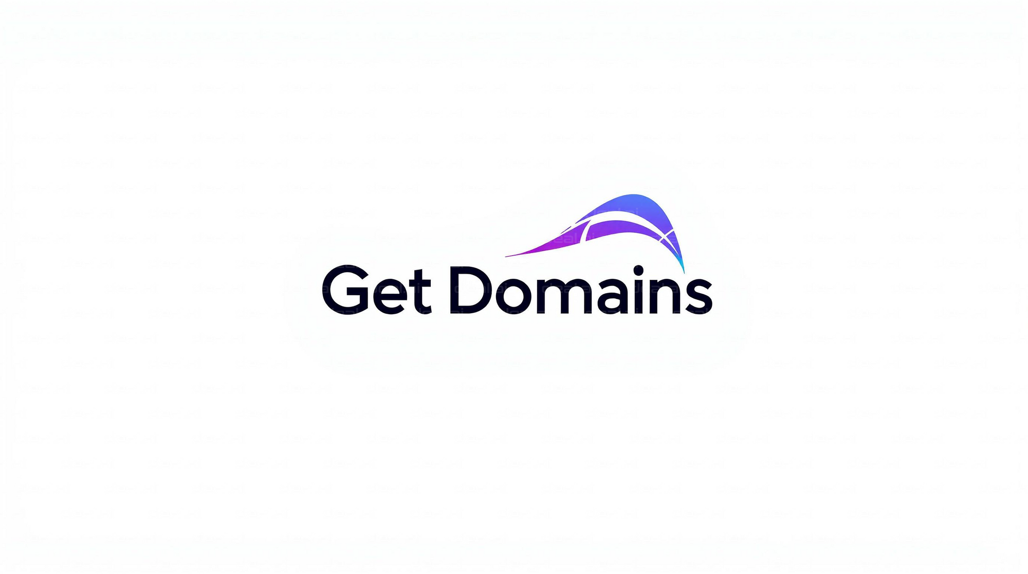 "Get Domains Logo Design"