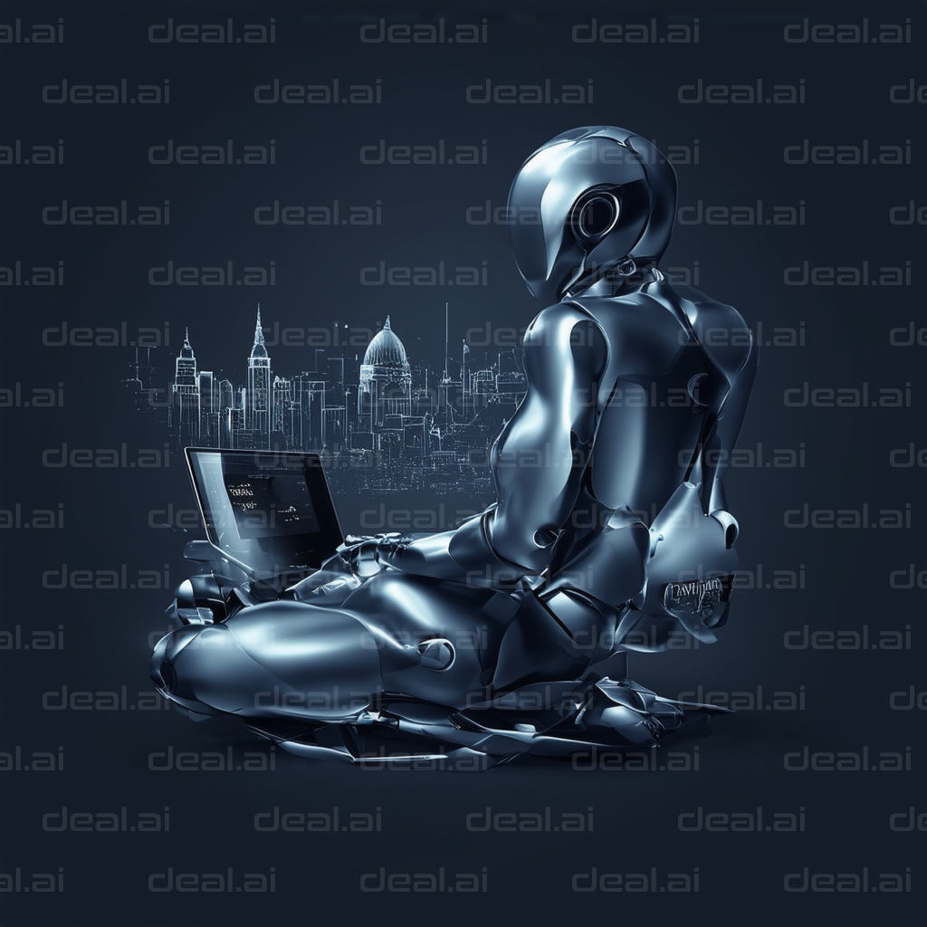 Future Tech: Robot in Cyber City