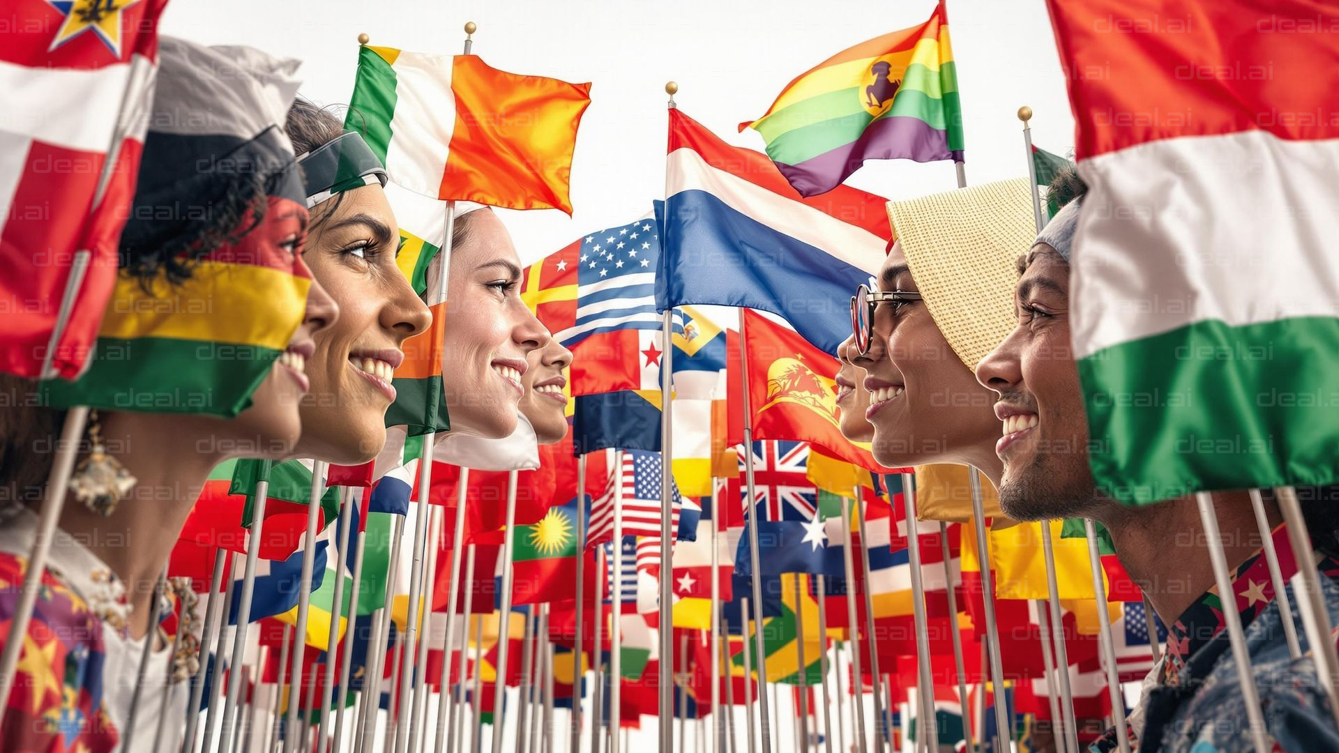 "Unity in Diversity Among Flags"