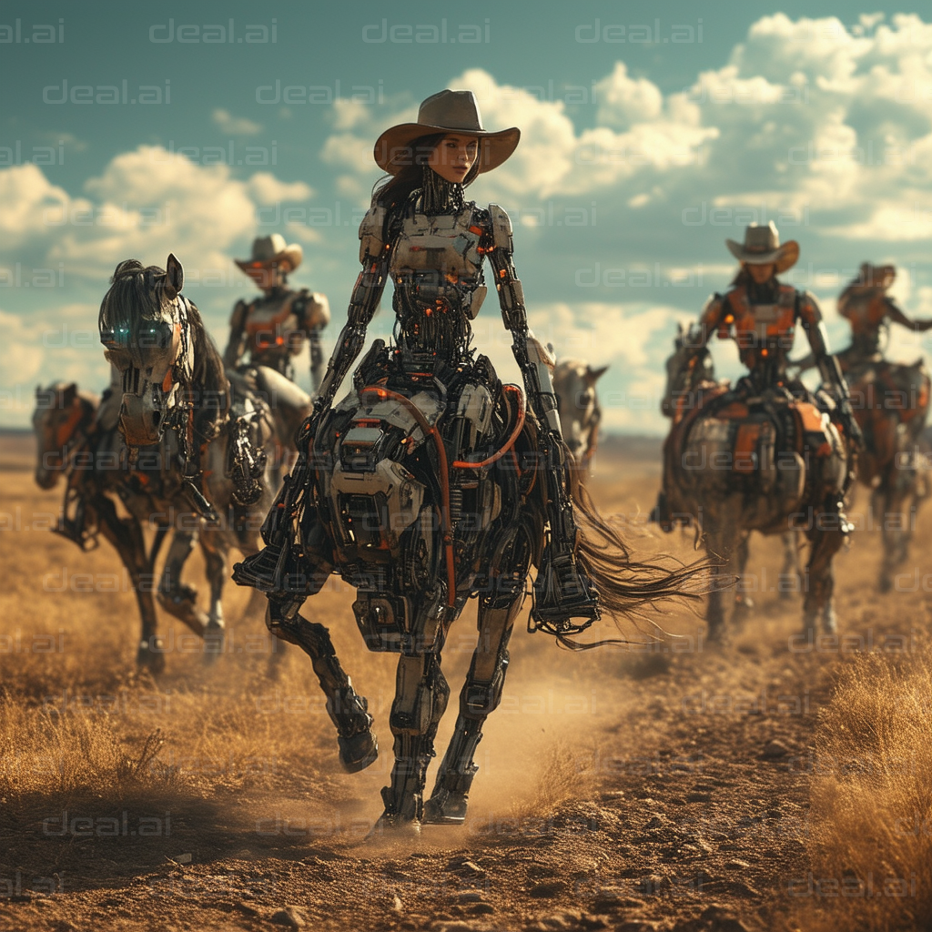 "Cyber Cowboys Patrol the Wild West"