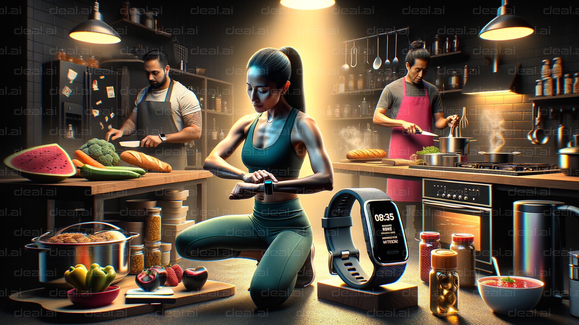 "Fitness and Cooking Fusion"