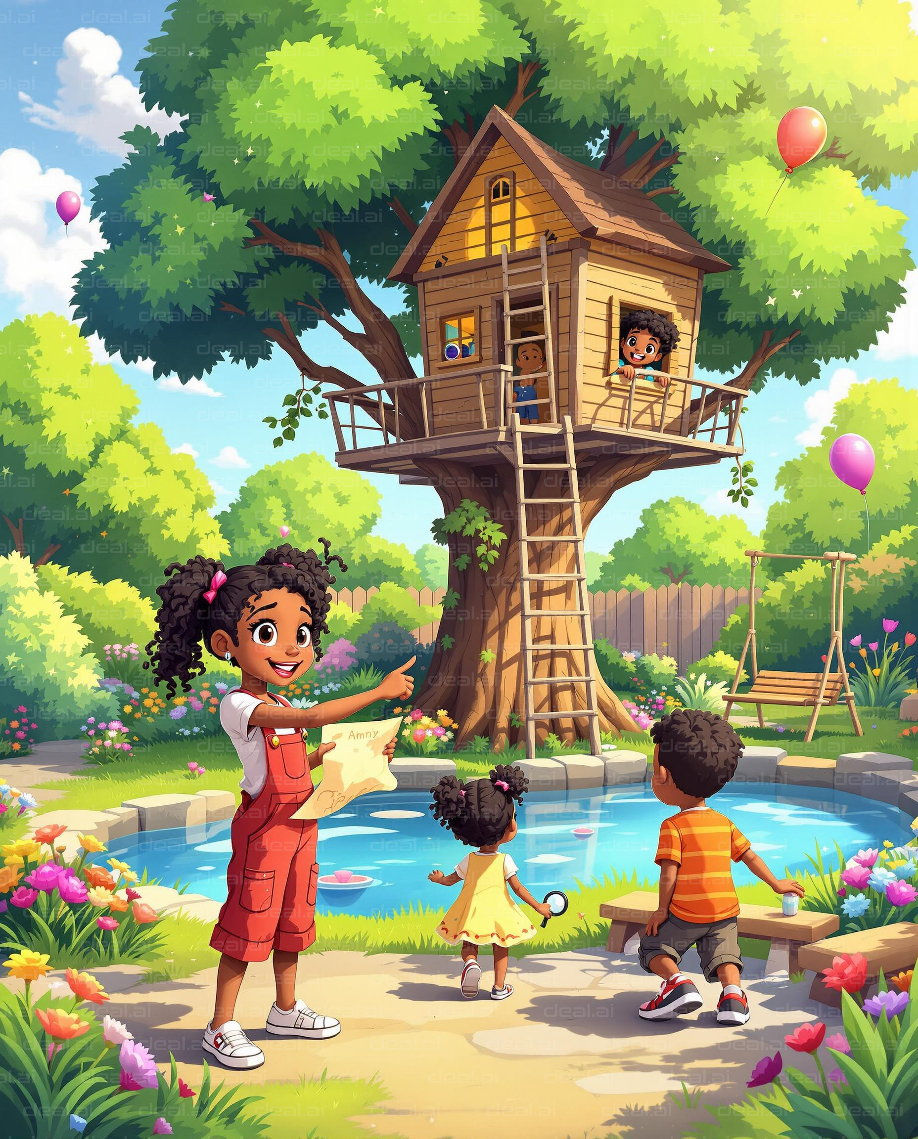 Treehouse Adventure for Kids
