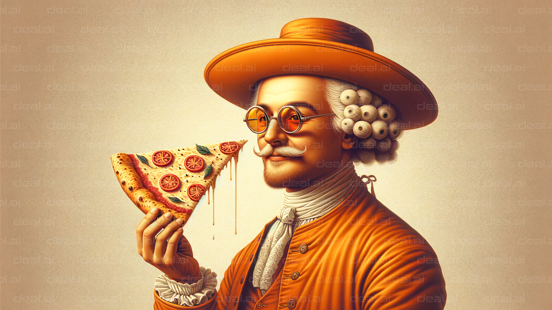 "Vintage Pizza Enthusiast"