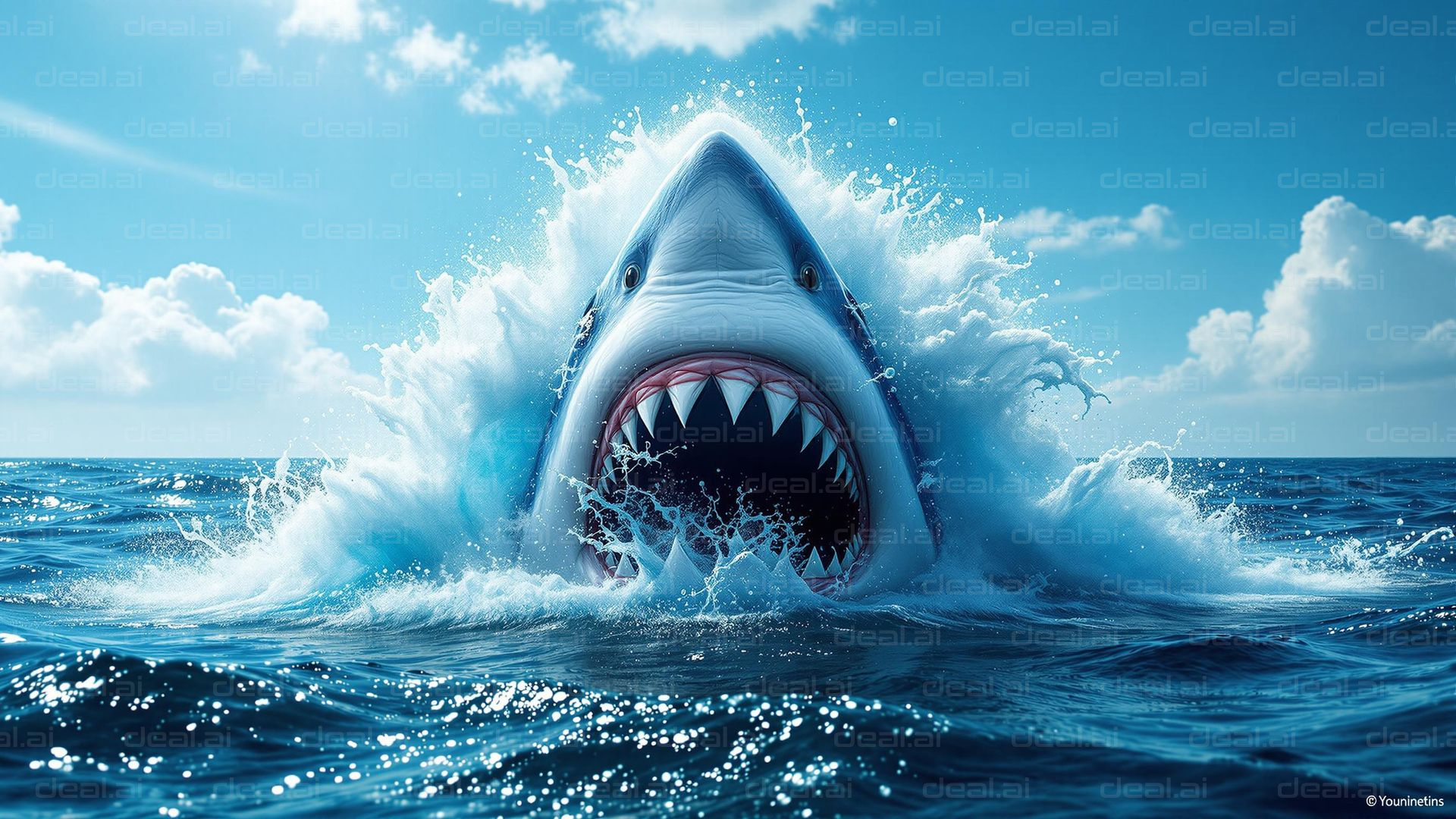 Jaws of the Ocean Erupting