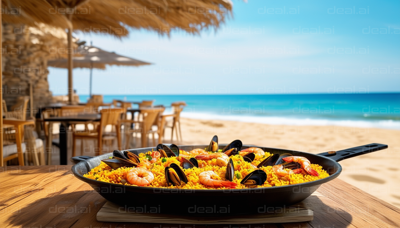 Beachside Paella Delight