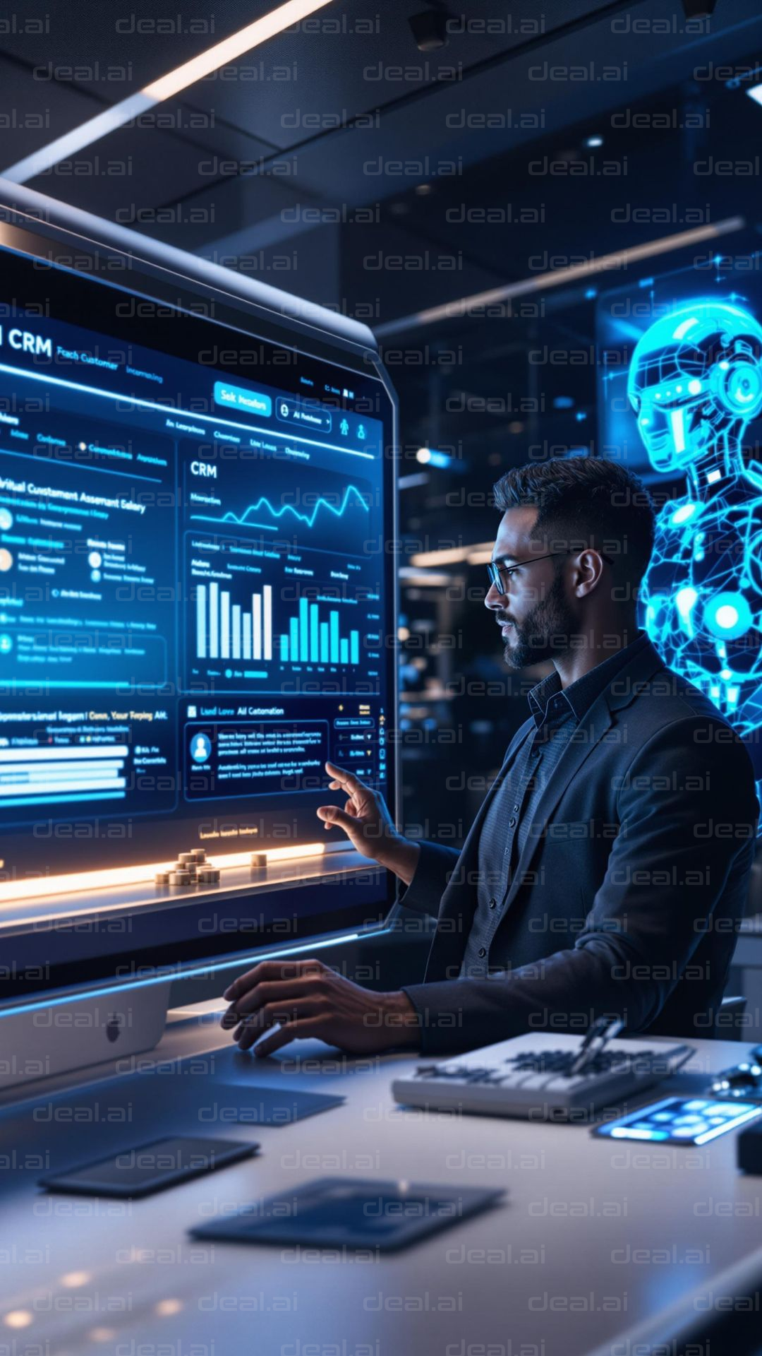 AI-Powered Data Analysis Interface