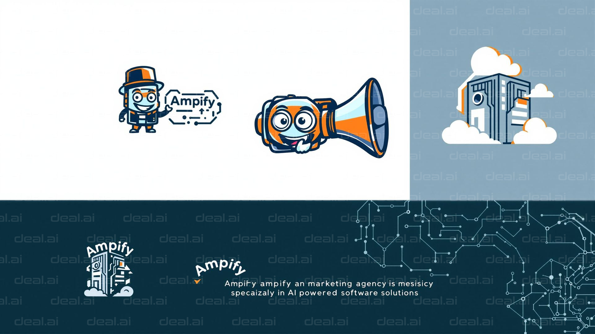 "Amplify AI Marketing Visual"