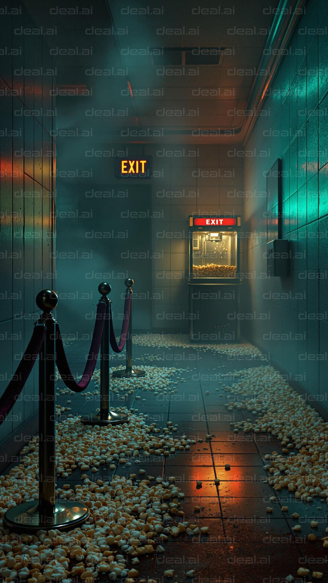 "Popcorn Escape Path"