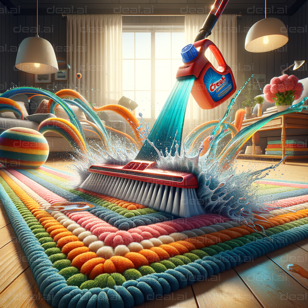 "Dynamic Carpet Cleaning Action"