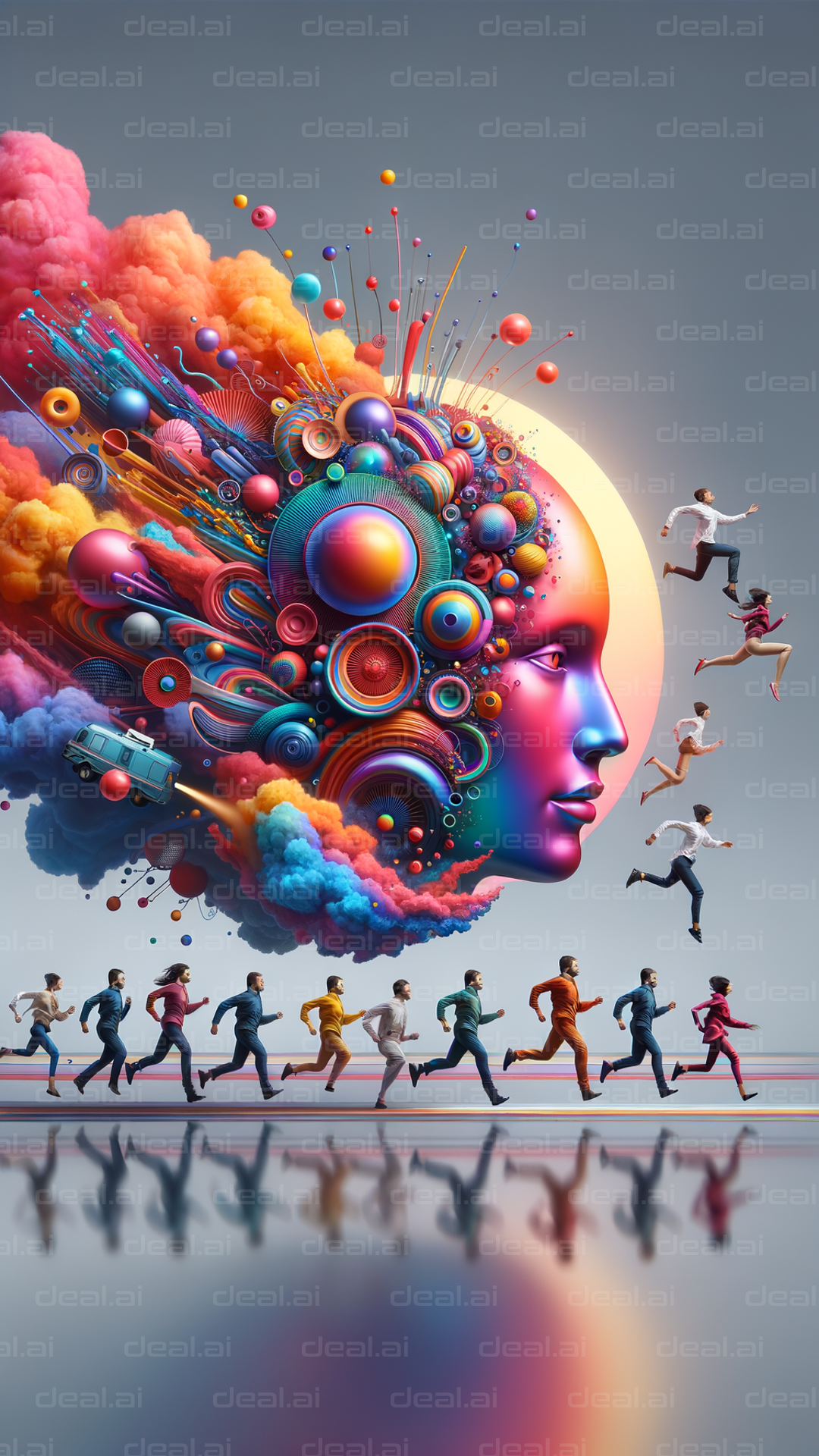 "Surreal Race of Creativity"