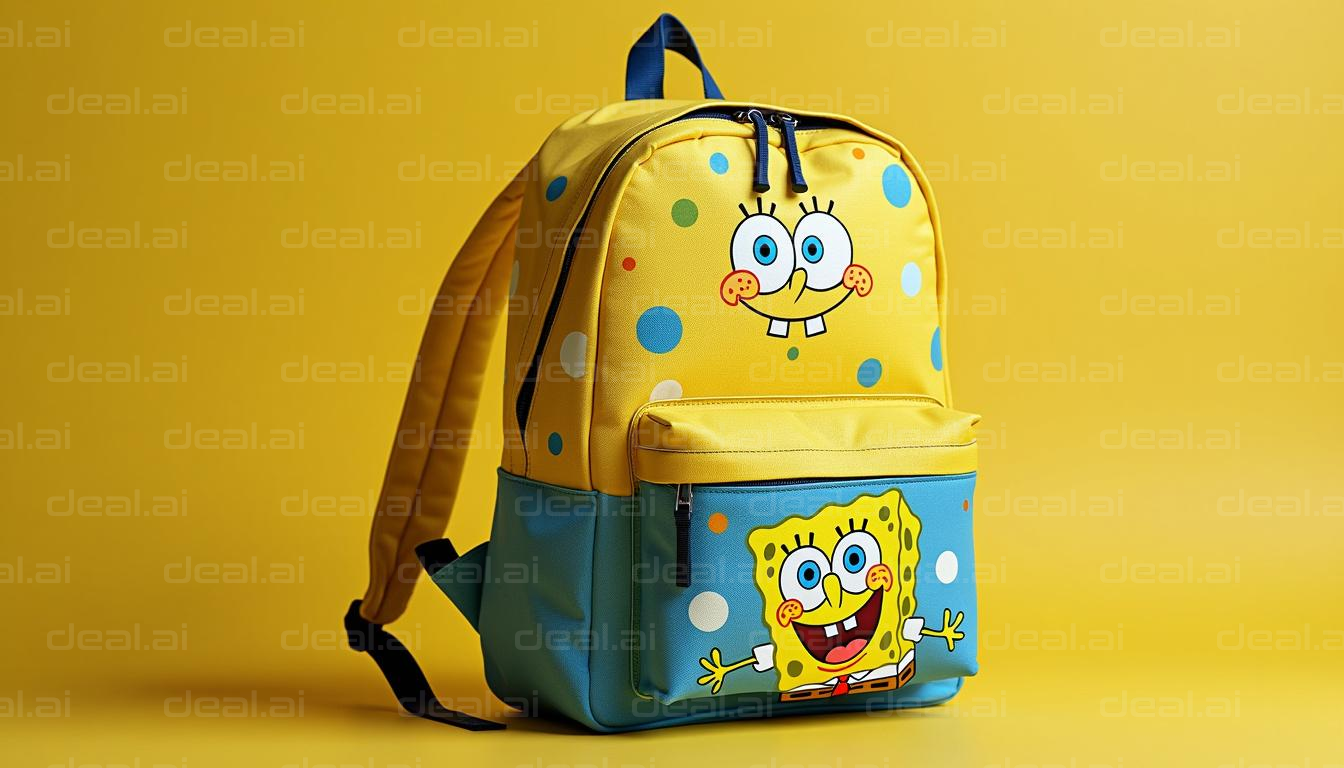 SpongeBob SquarePants Themed Backpack