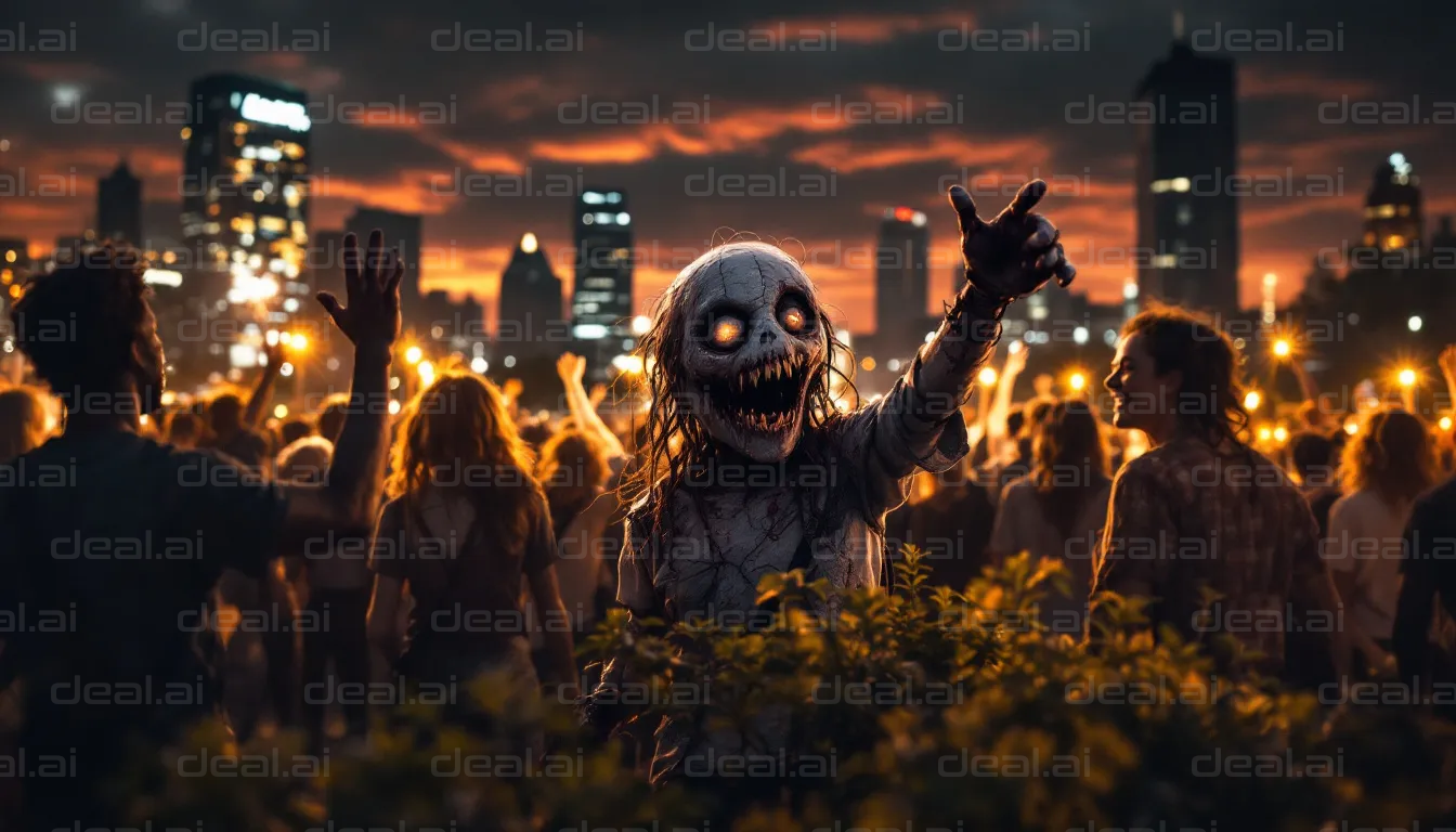 "City Horror Unleashed at Dusk"