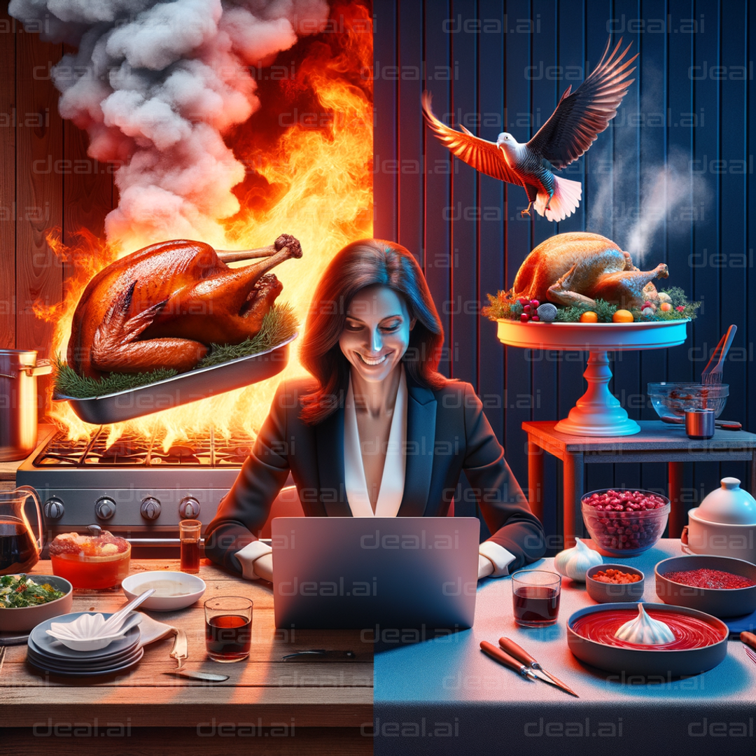 "Cooking Chaos and Perfect Feast"