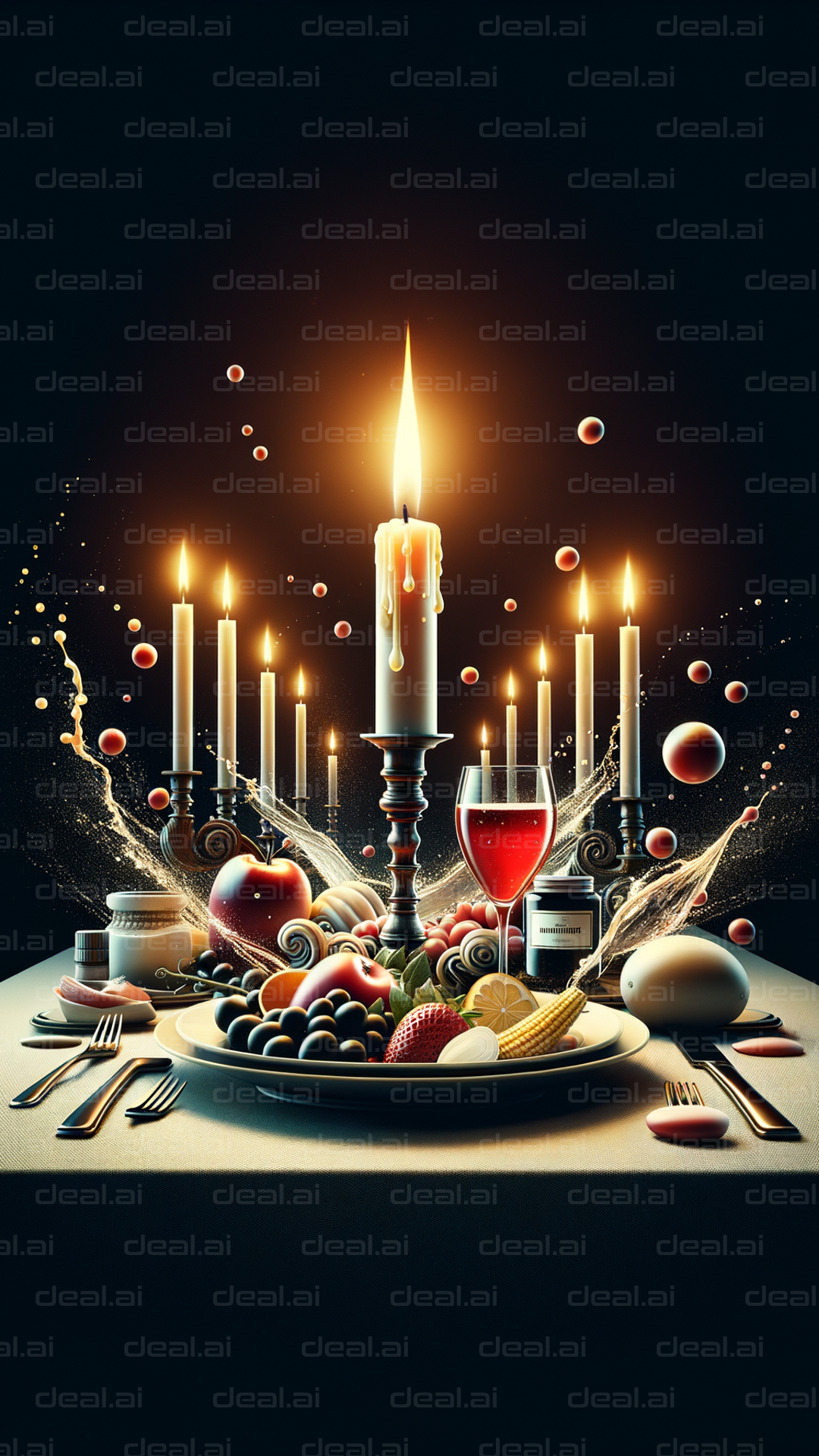 Elegant Candlelit Feast