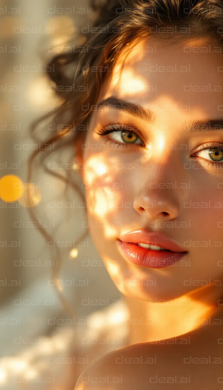 Sunlit Beauty Portrait