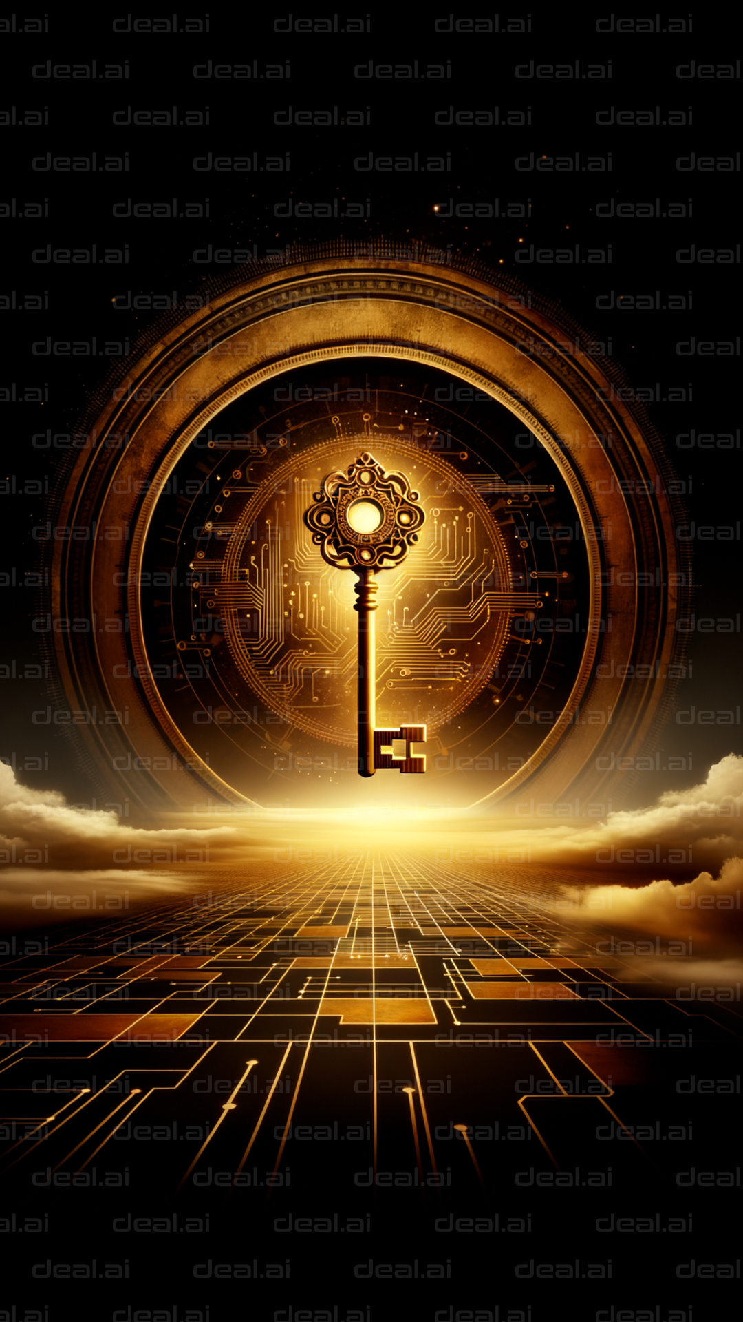 "Golden Key to Digital Realm"