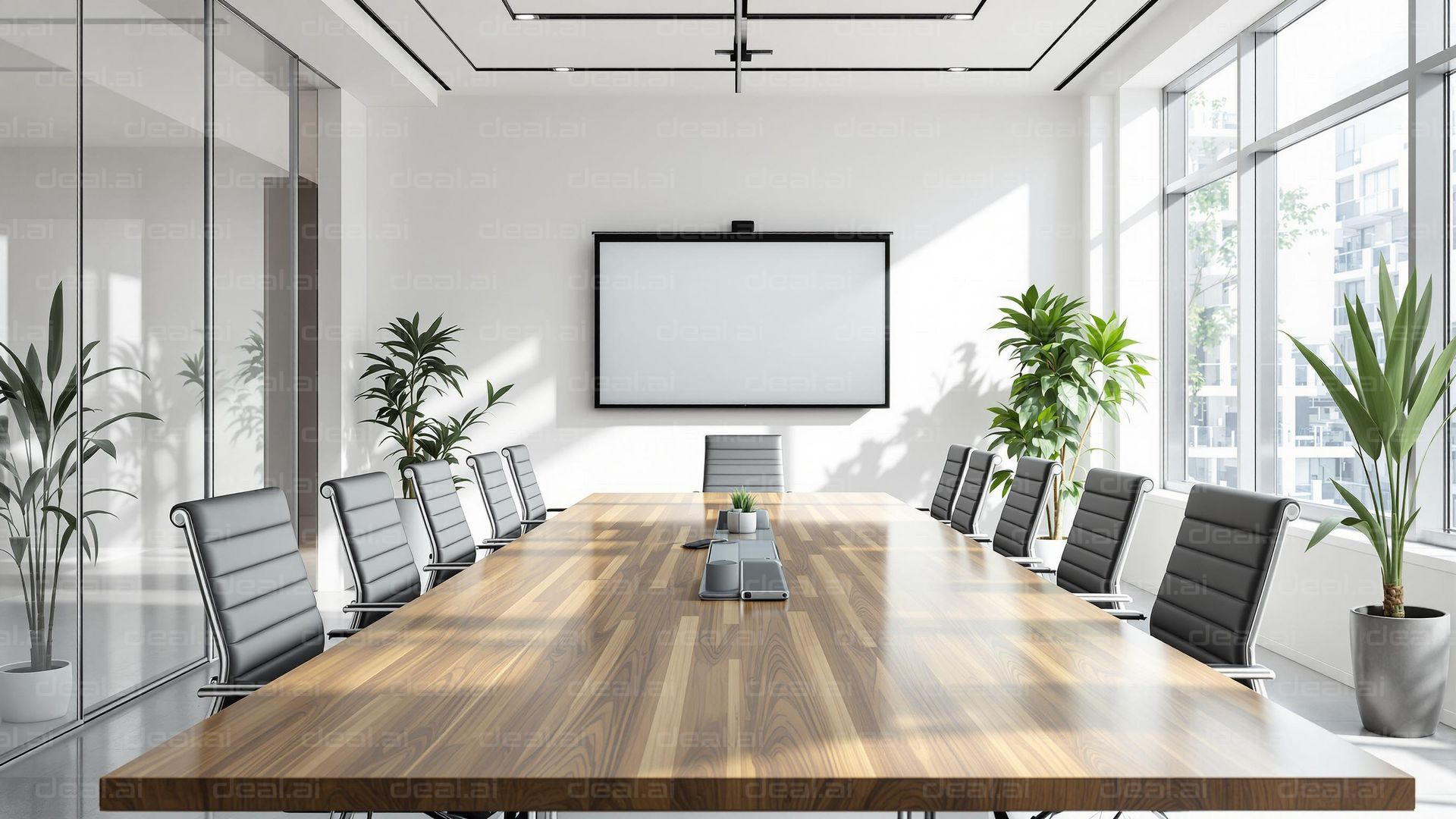 Modern Conference Room Setup