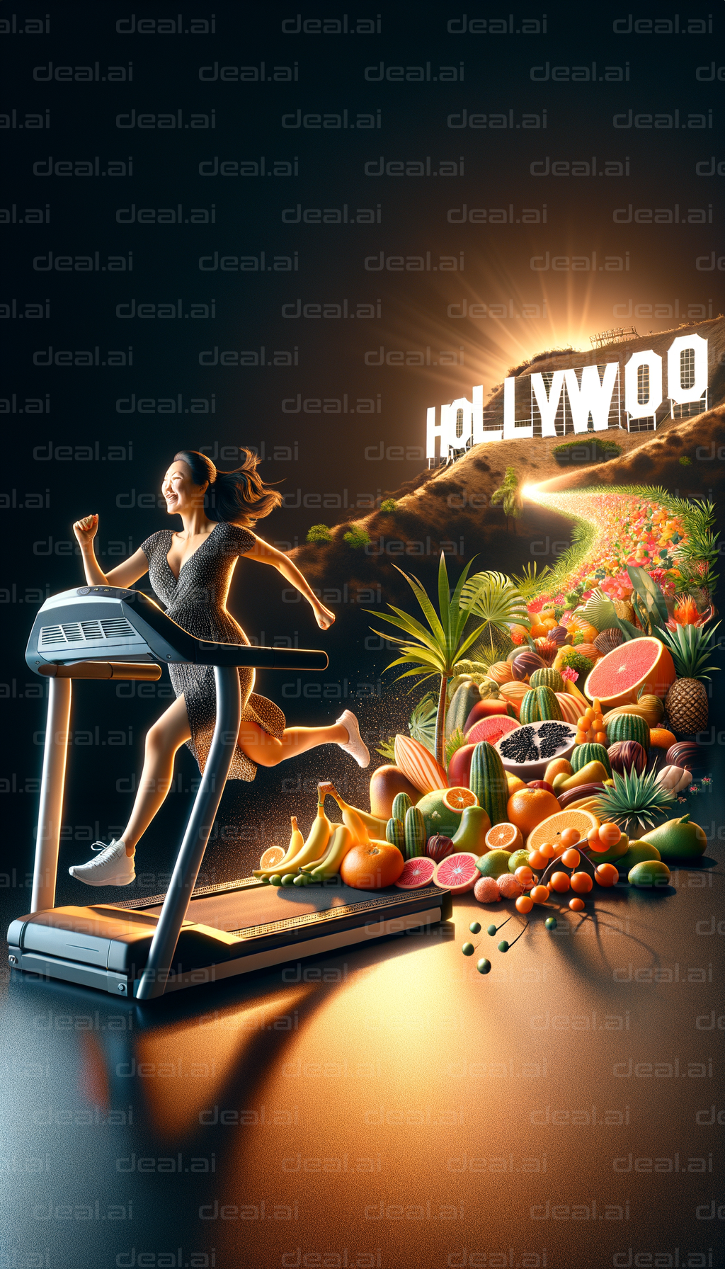 "Exercise and Nutrition Path to Hollywood"