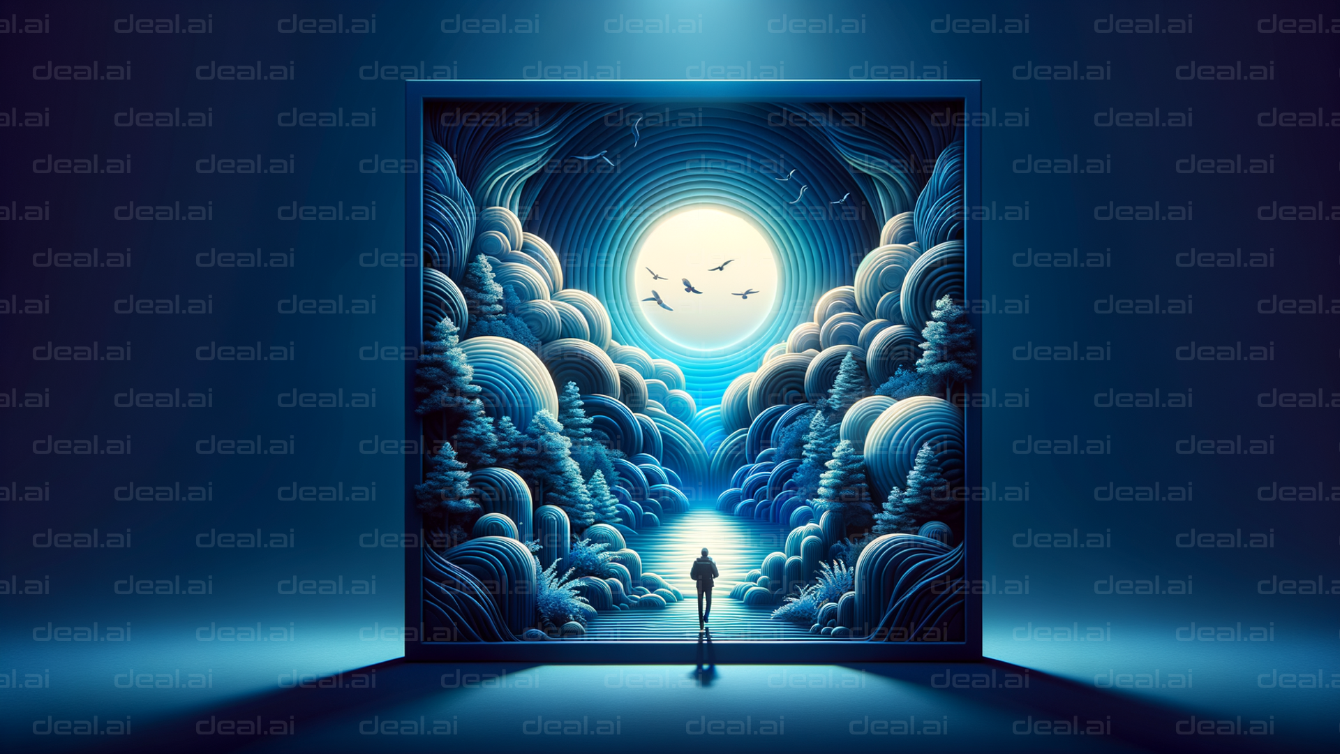 "Gateway to a Dreamlike Forest"