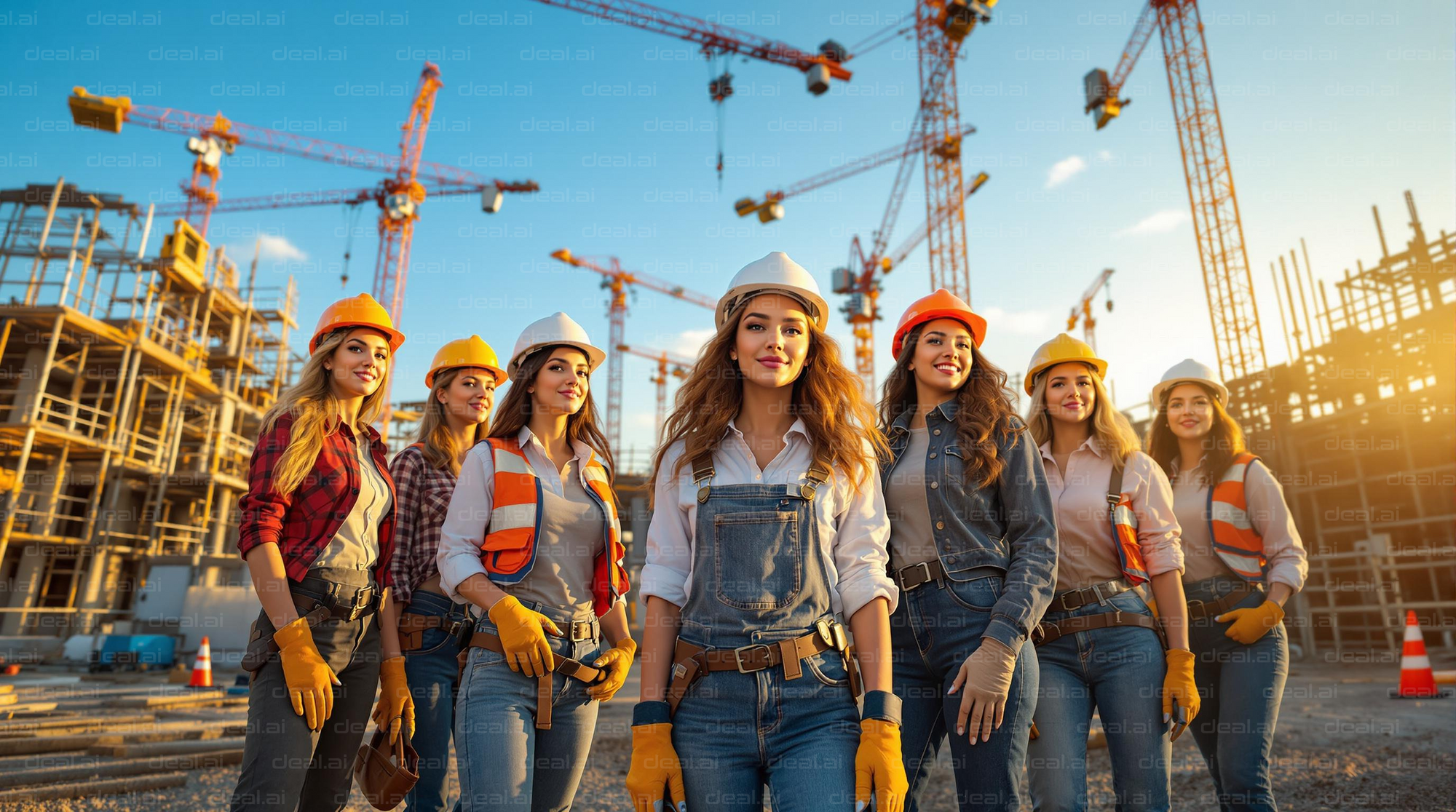 Women in Construction Crew