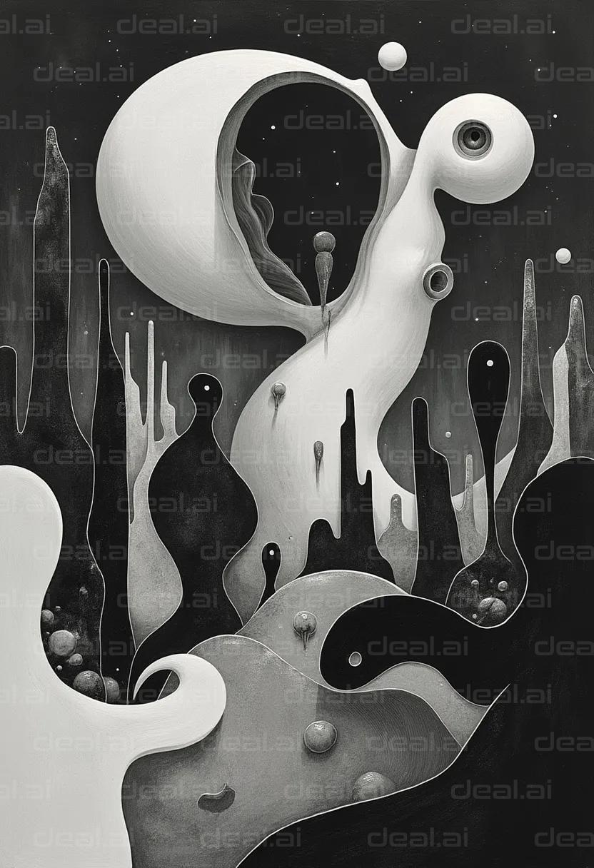Surreal Cosmic Landscape