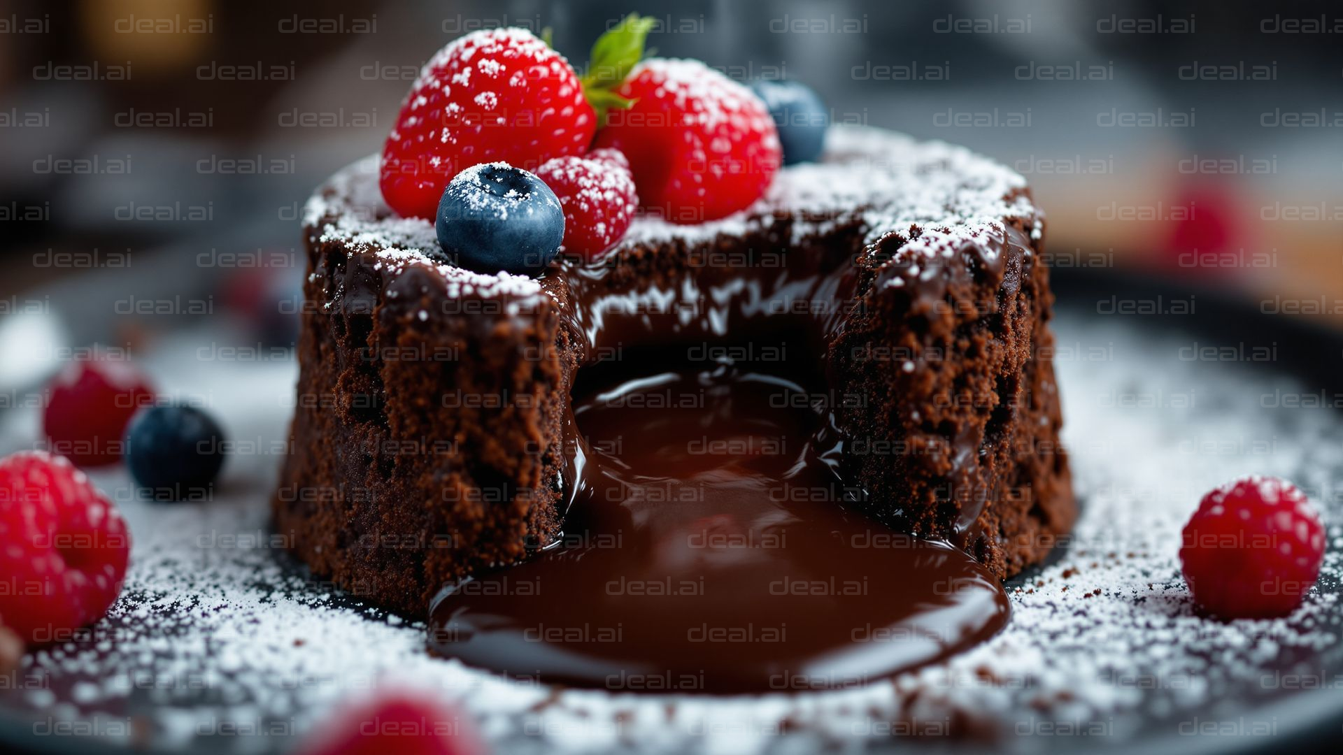 Decadent Chocolate Lava Cake Delight