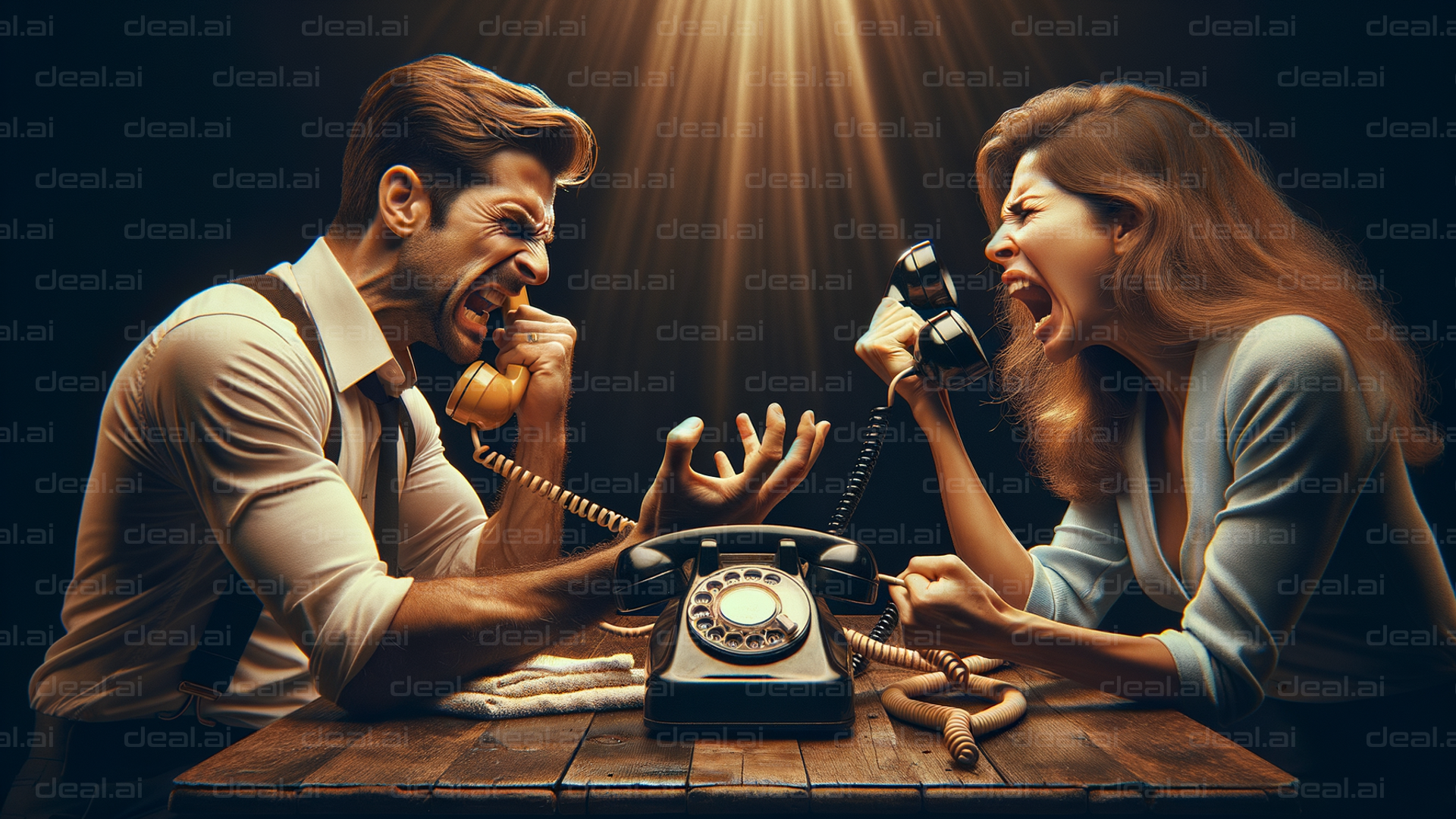 "Retro Phone Argument"