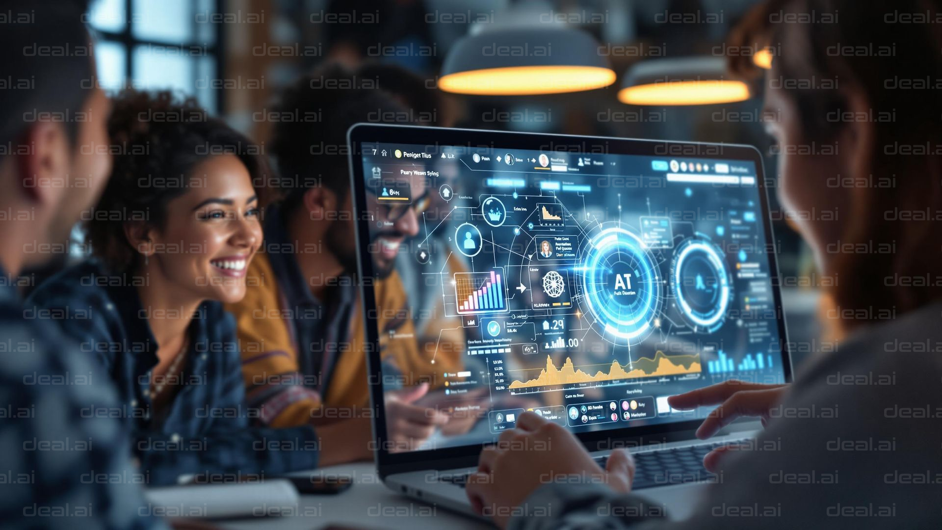 Teamwork with AI Technology