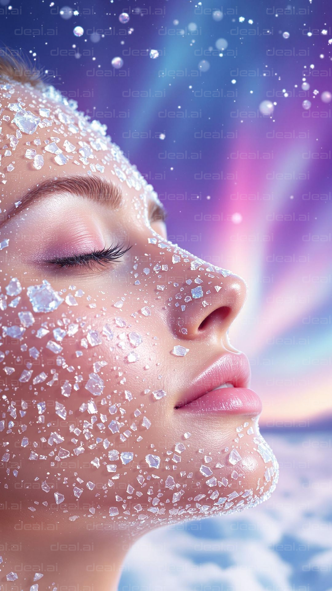 "Ethereal Crystal Beauty"