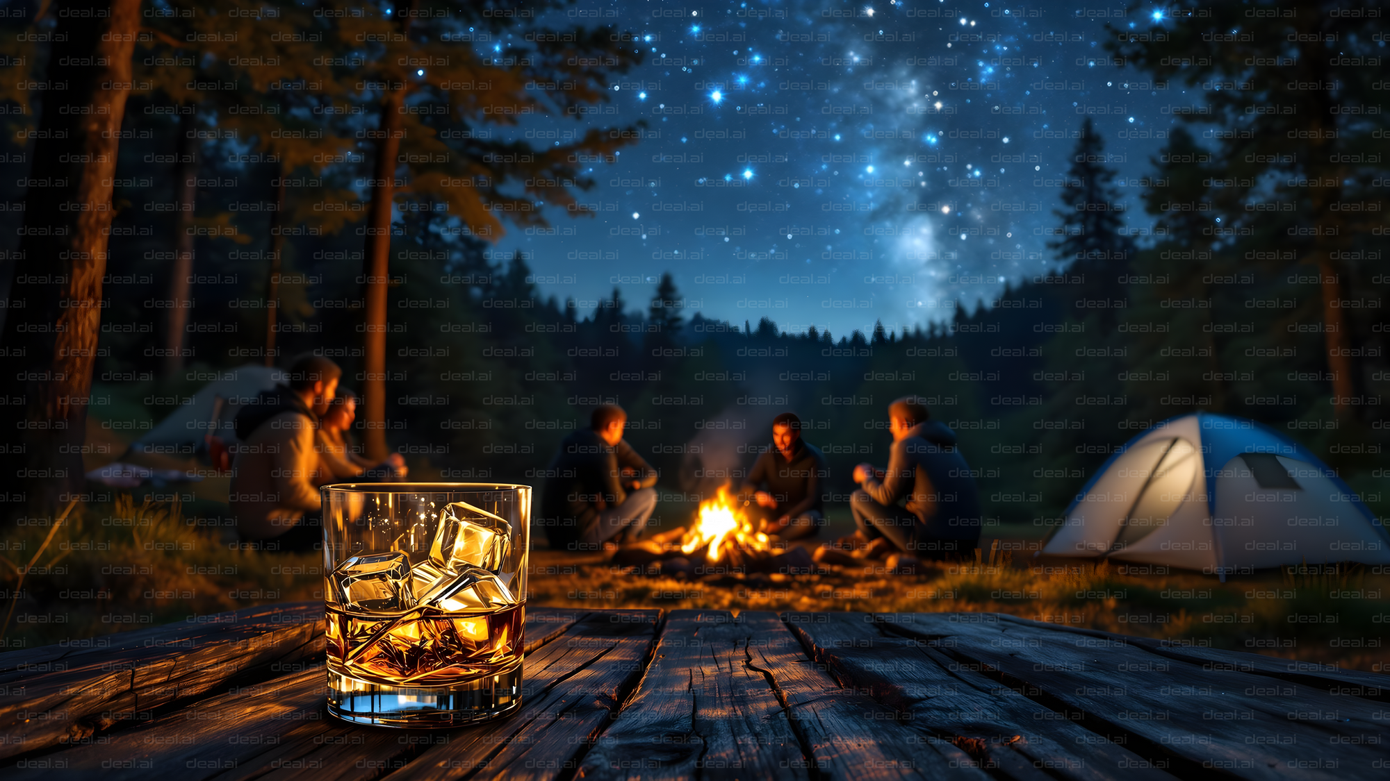 Starry Campfire Nights