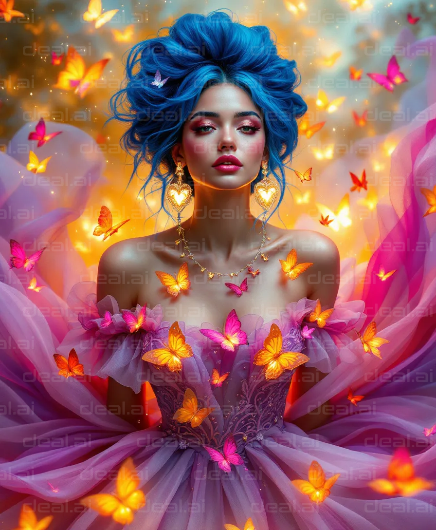 Butterfly Dreamscape Fantasy