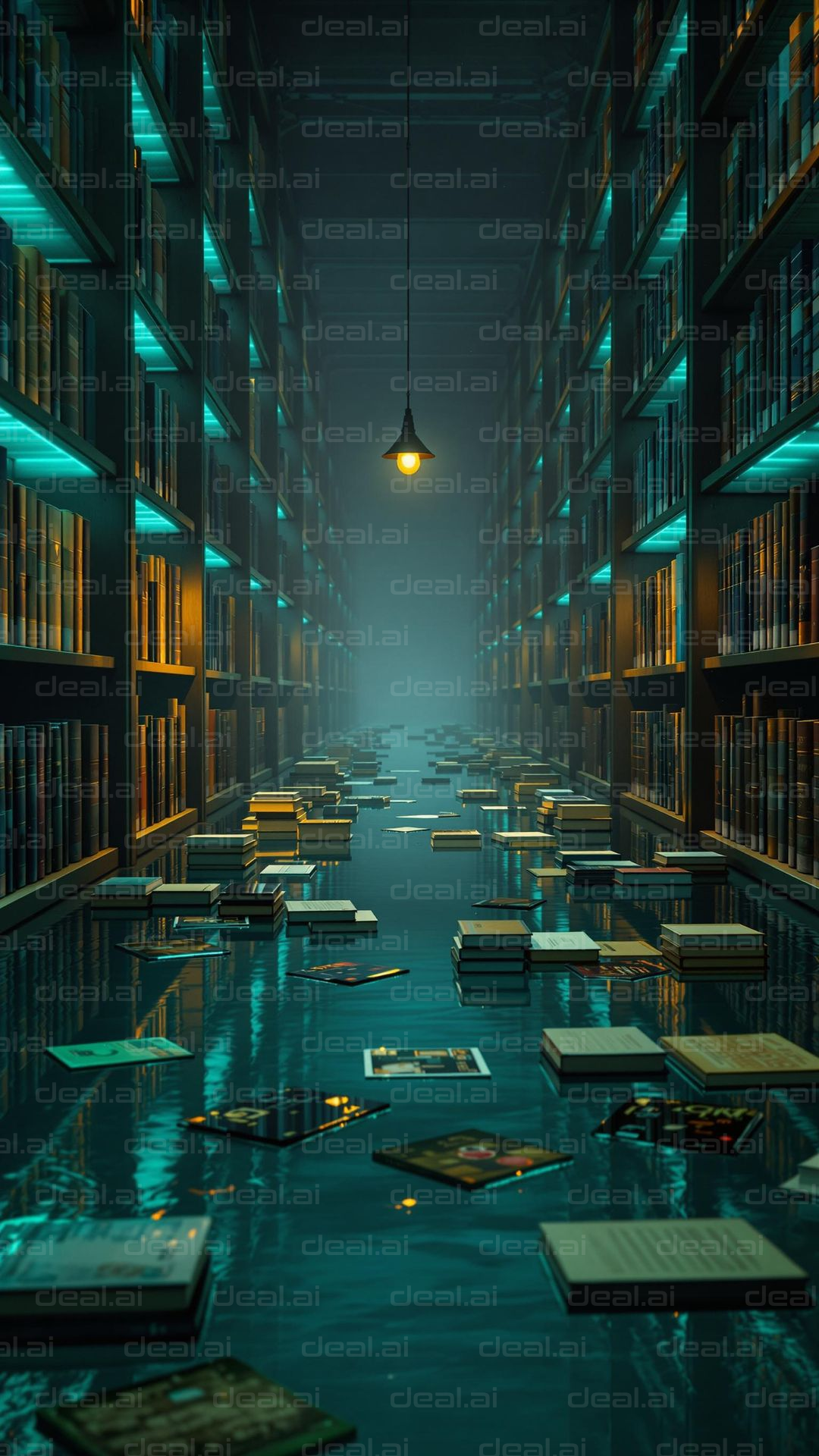 Flooded Library Serenity