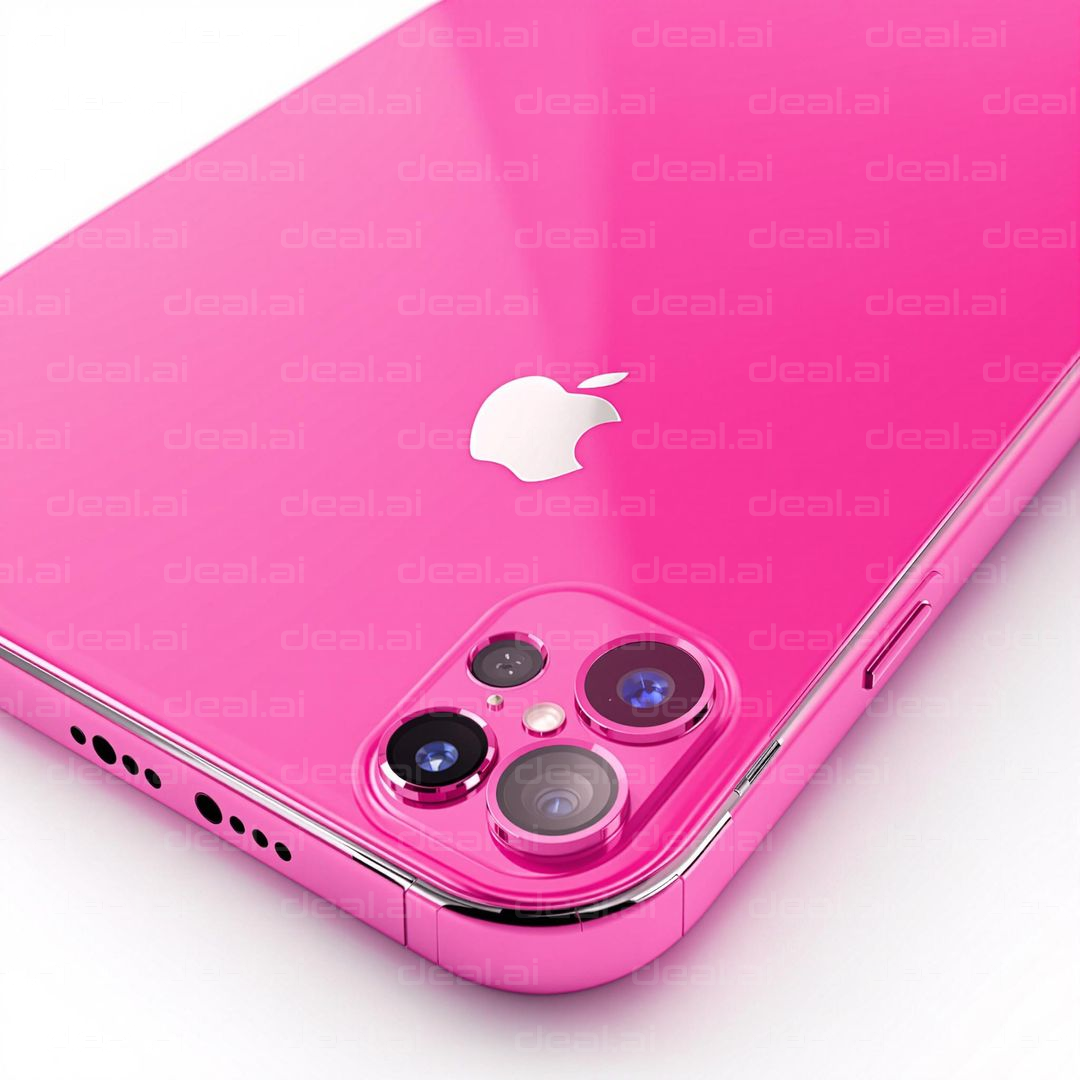 Vibrant Pink iPhone Design