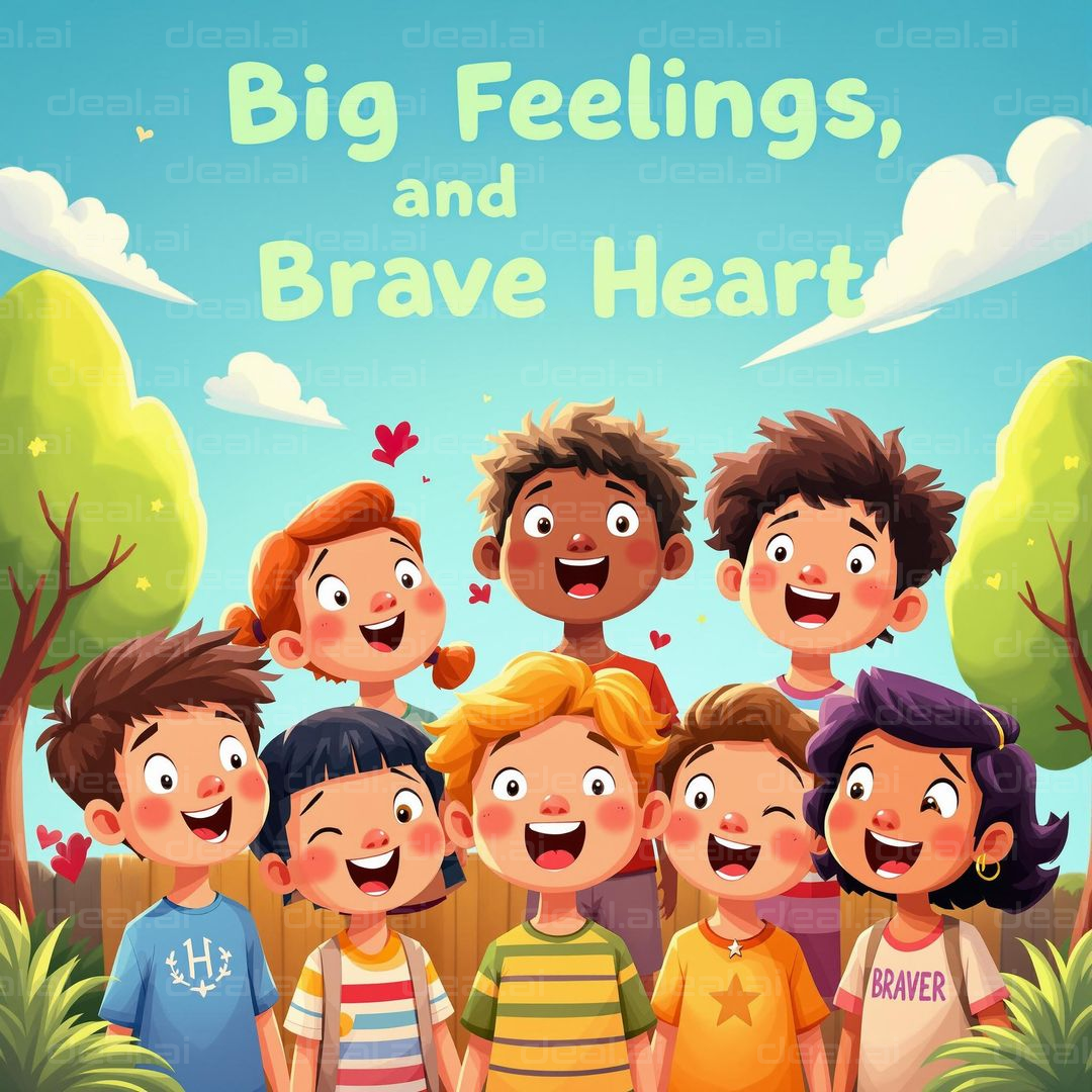 "Big Feelings, Brave Smiles"