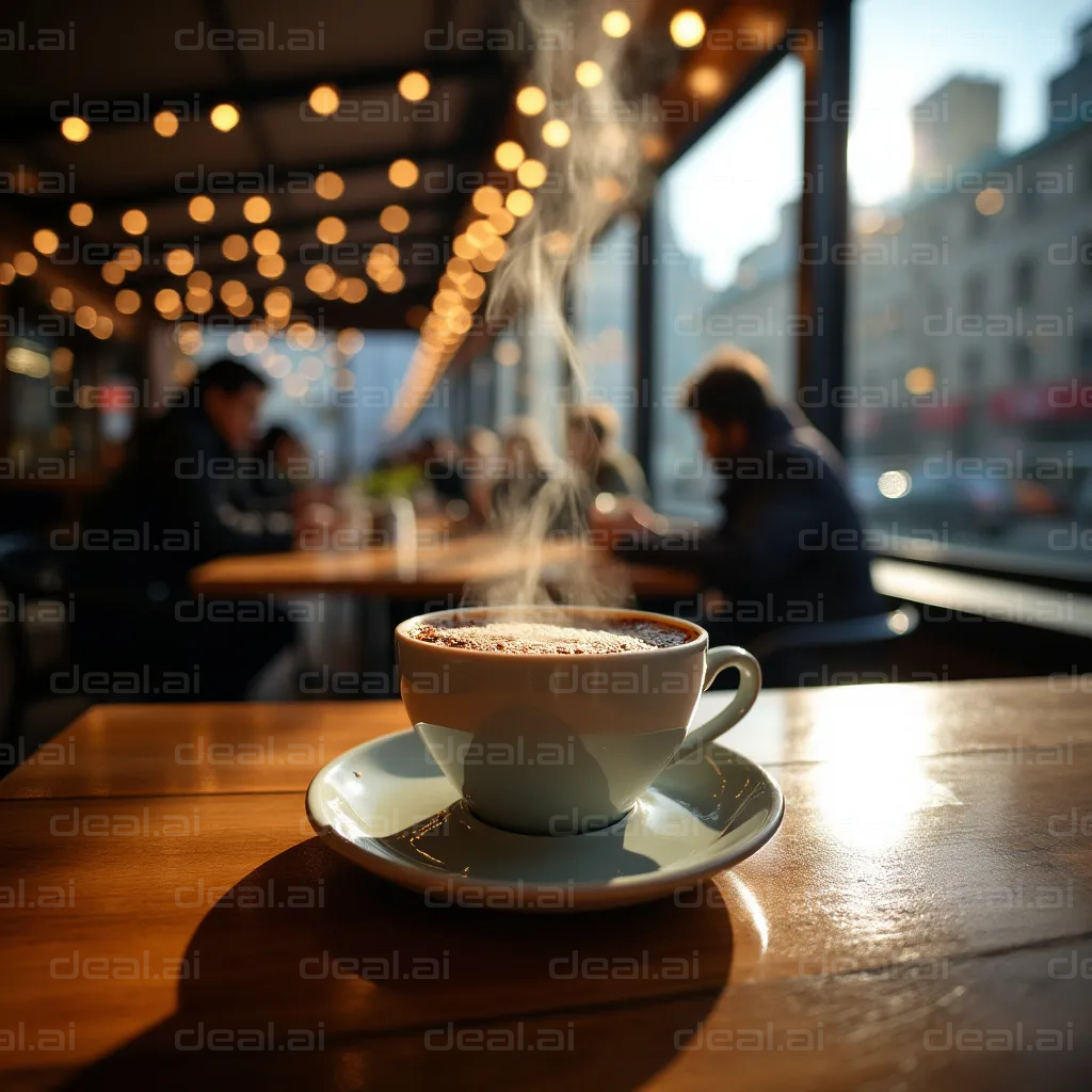 Cozy Café Morning Bliss