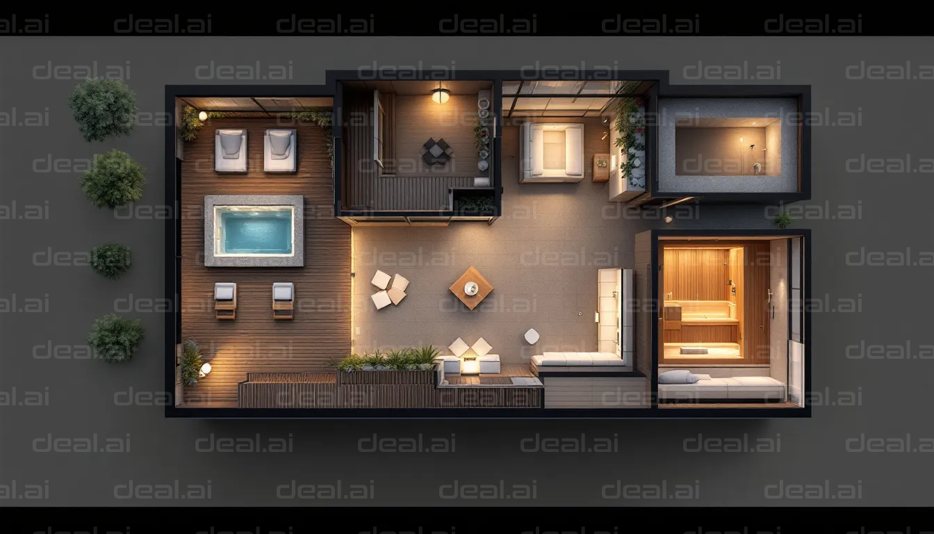 Modern Rooftop Oasis Design