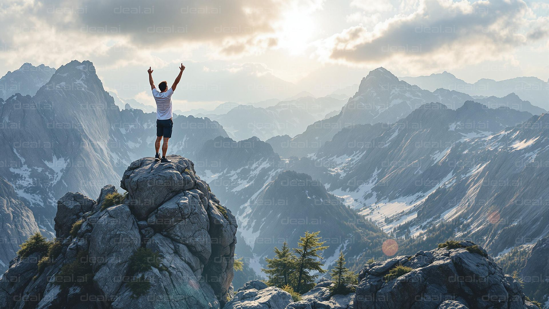 Triumphant Summit Moment