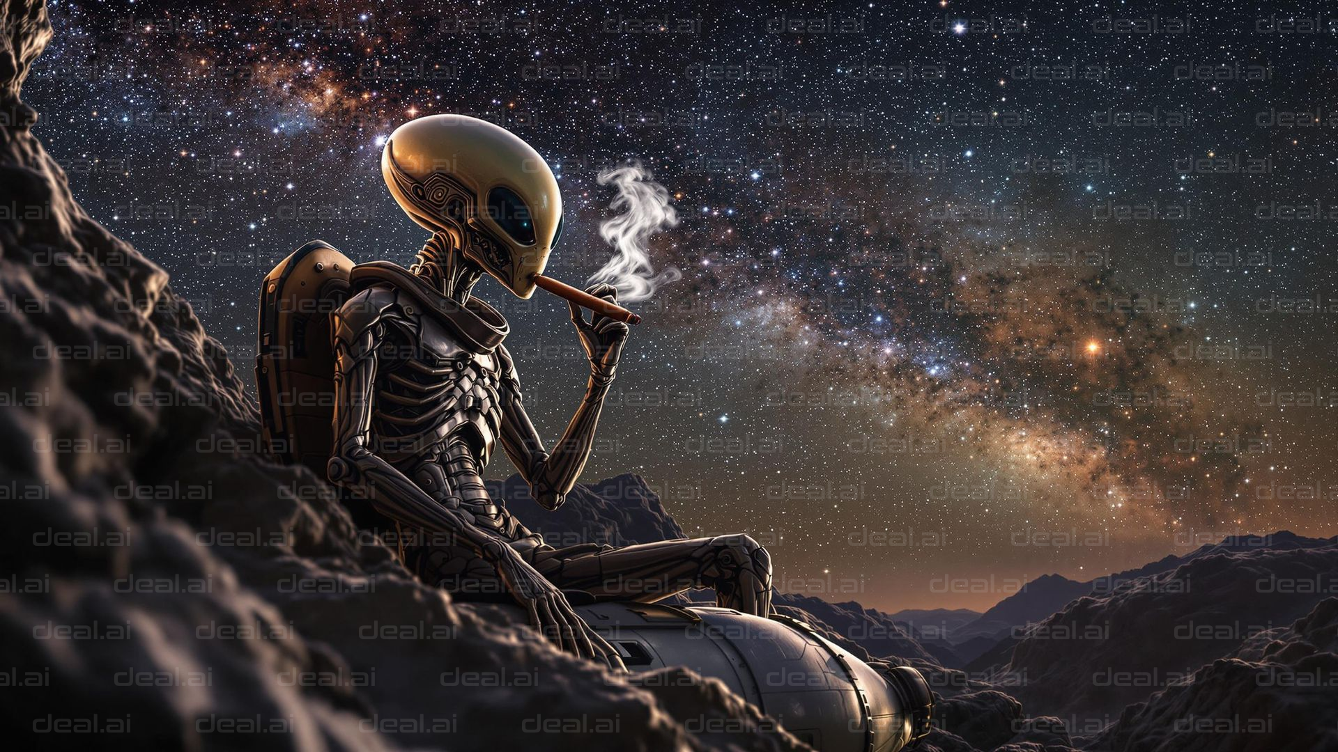Alien Relaxation Under the Stars