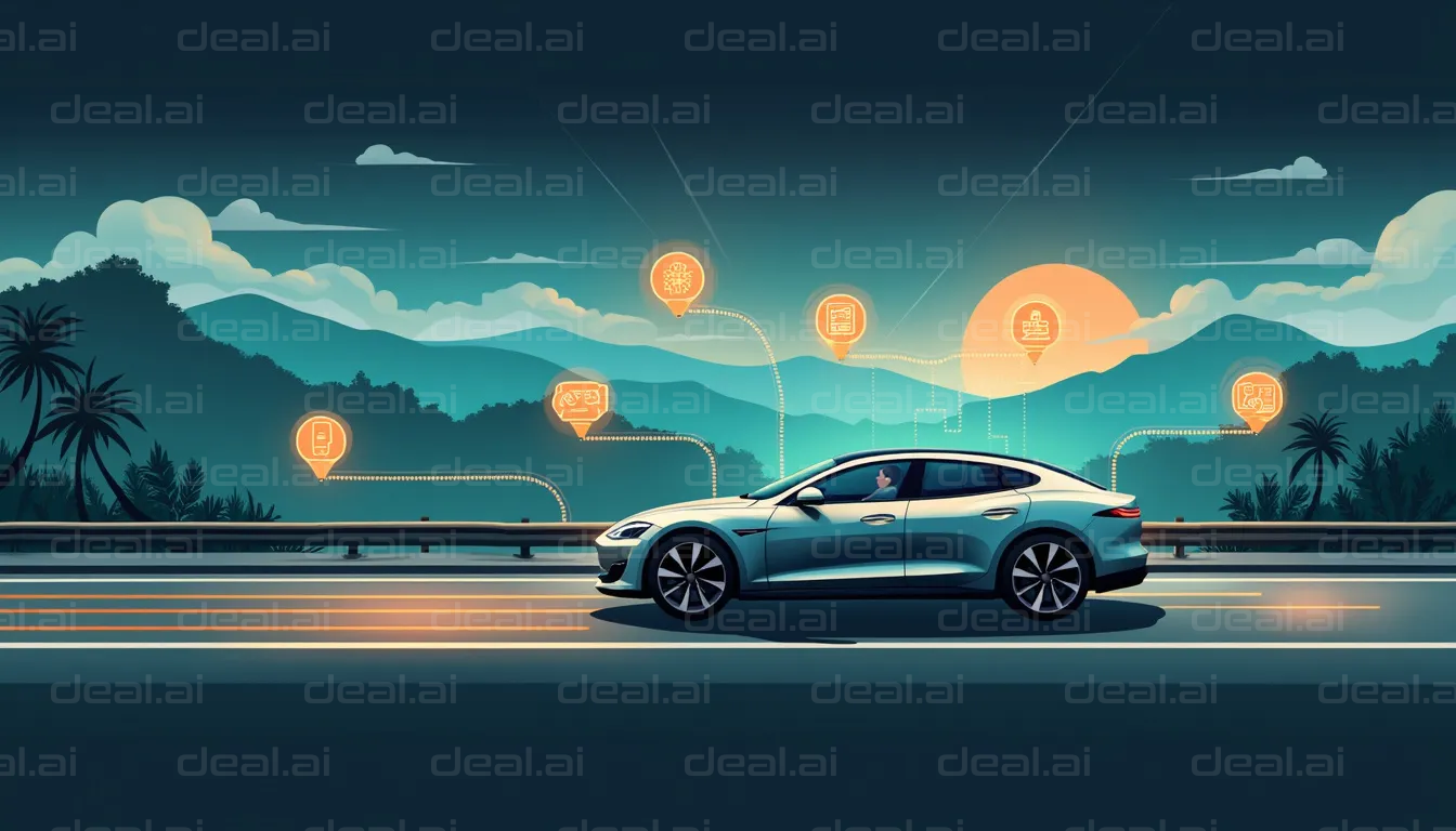 "Autonomous Car Driving into the Future"