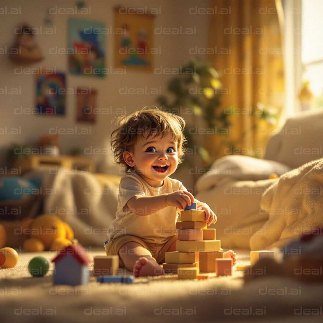 Joyful Playtime with Blocks