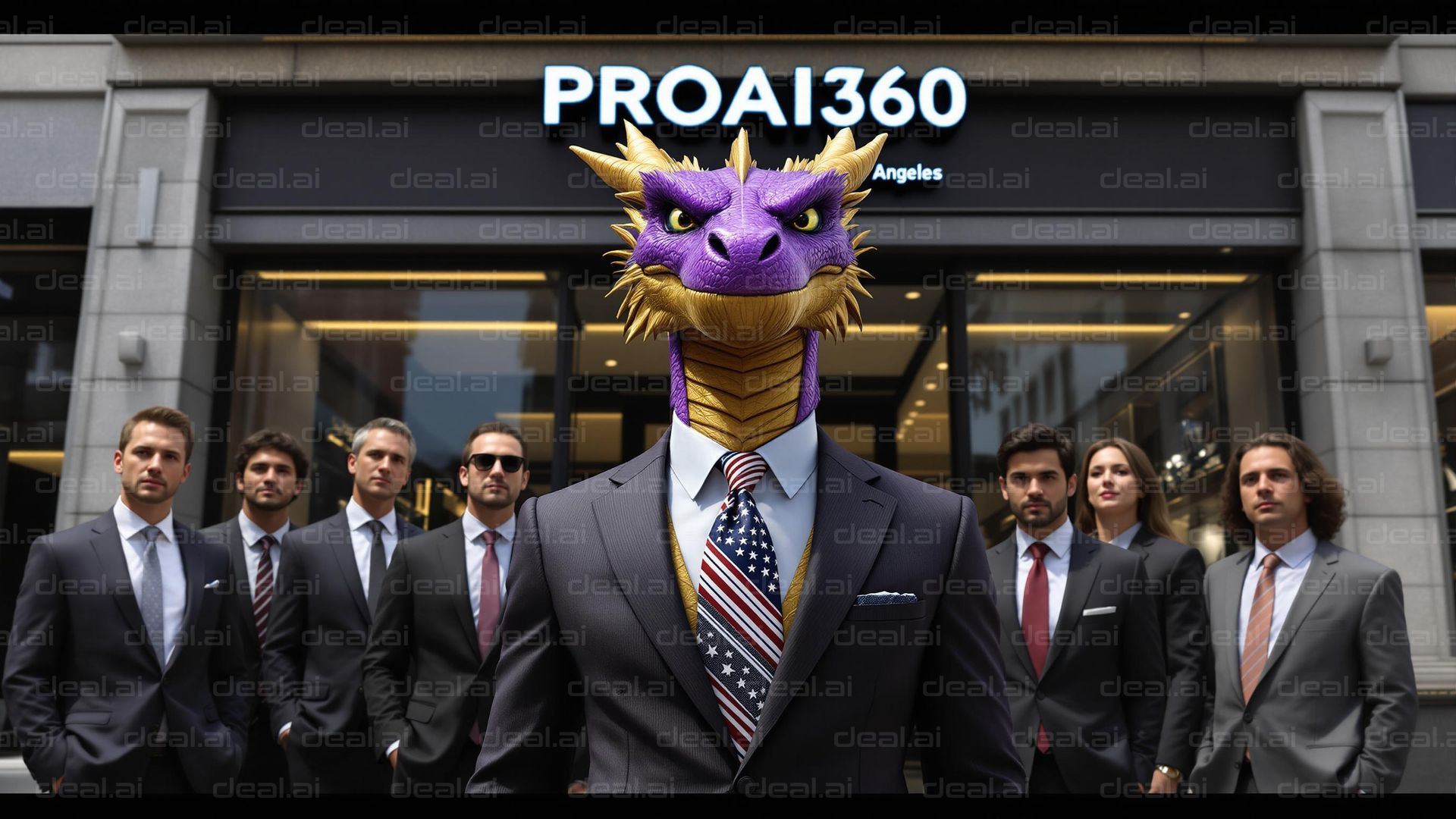 Business Dragon Leads Team Forward