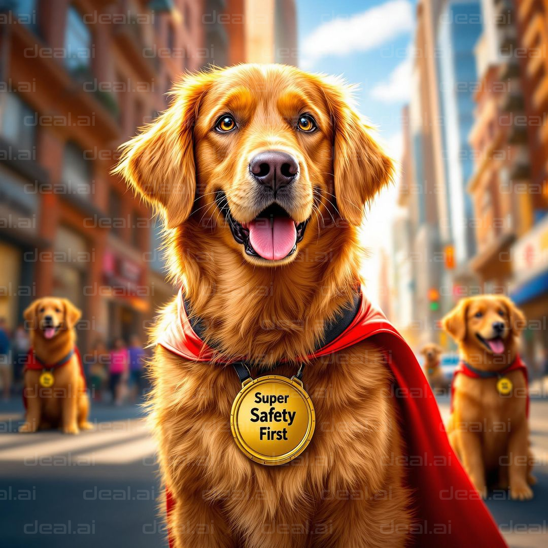 Super Safety Dogs Patrol City Streets