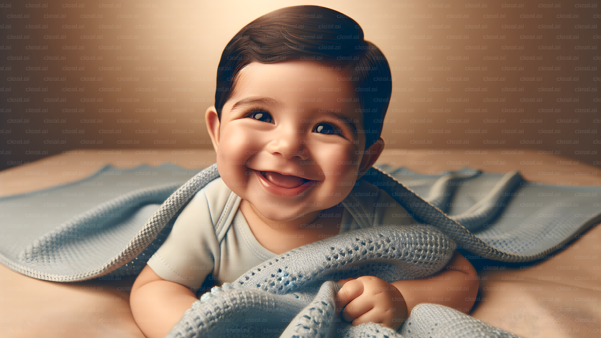 Baby's Joyful Smile