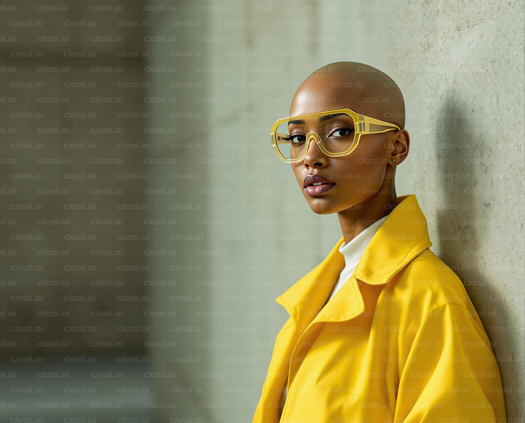 Bold in Yellow Fashion Statement