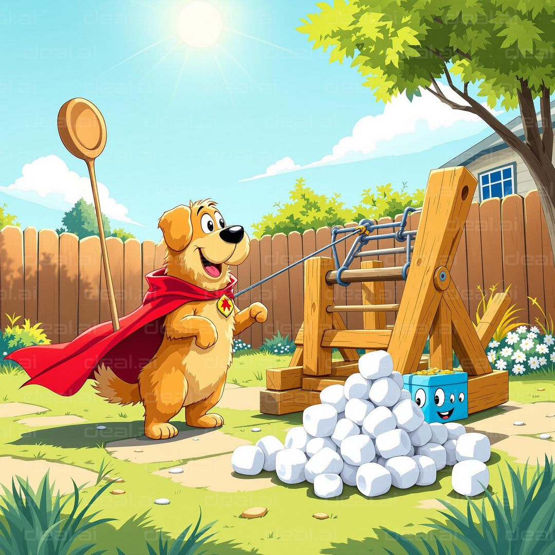 "Superdog's Marshmallow Adventure"