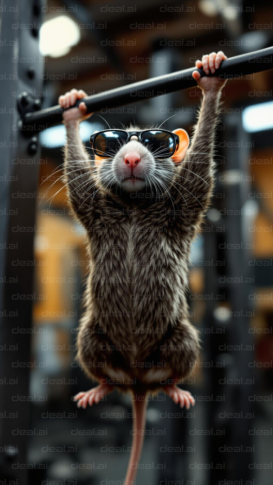 Cool Rat Workout Session